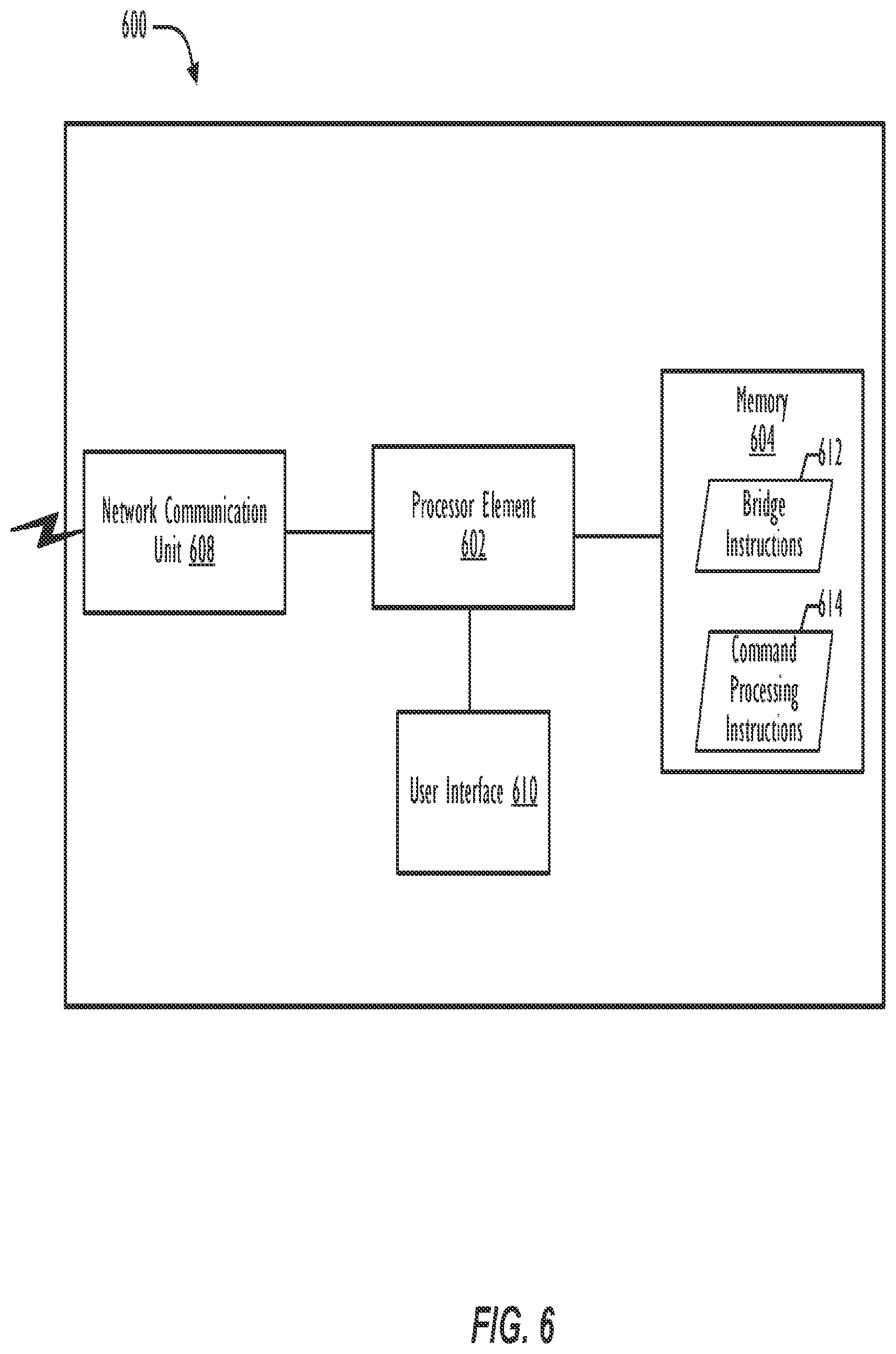 Patent US12308029 Figure 6 – Responding to a spoken command in a communication session