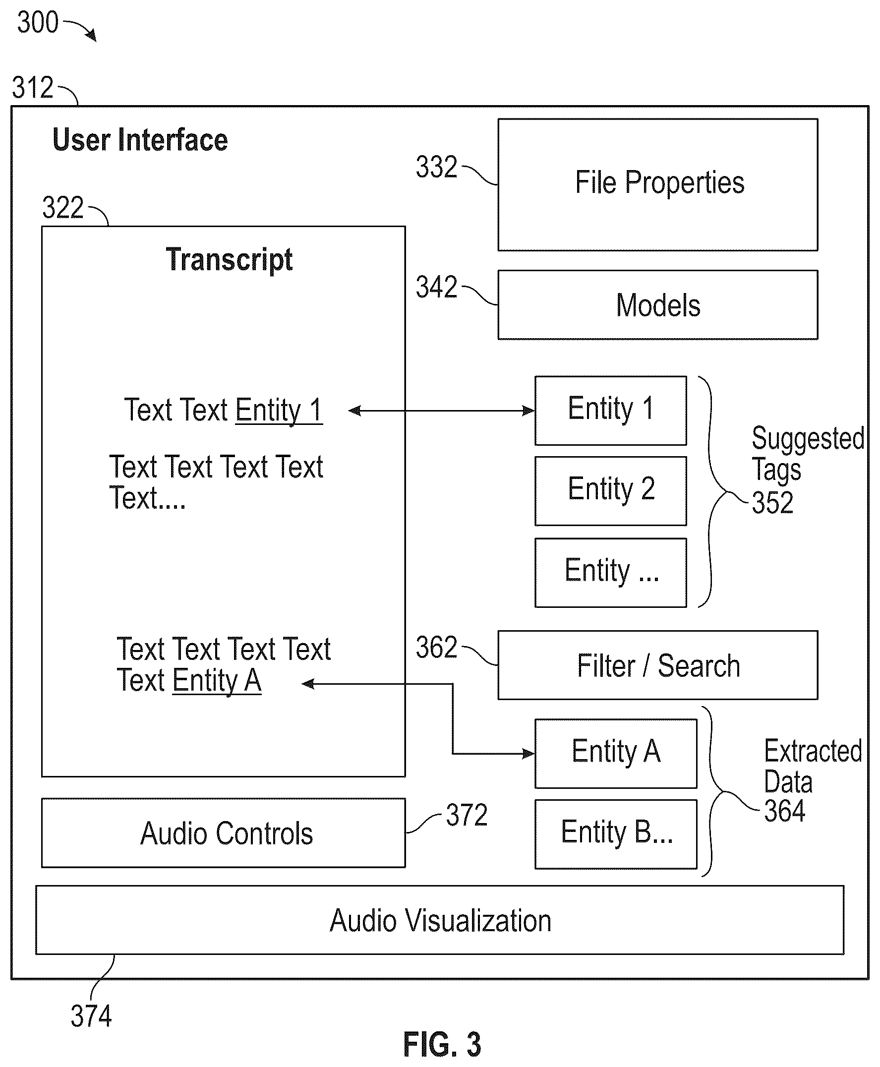 Patent US12308032 Figure 3 – System and methods for audio data analysis and tagging