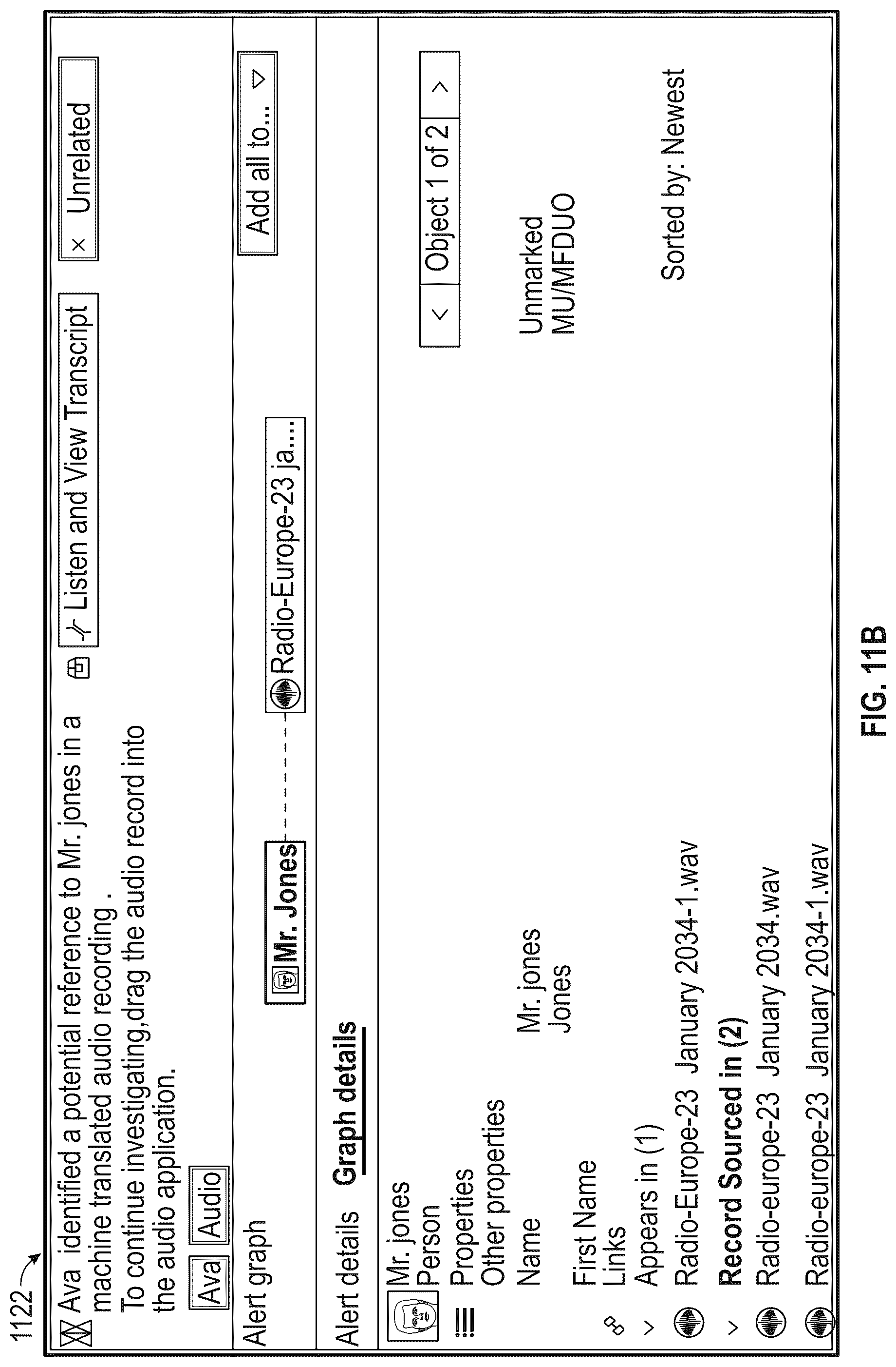 Patent US12308032 Figure 12 – System and methods for audio data analysis and tagging