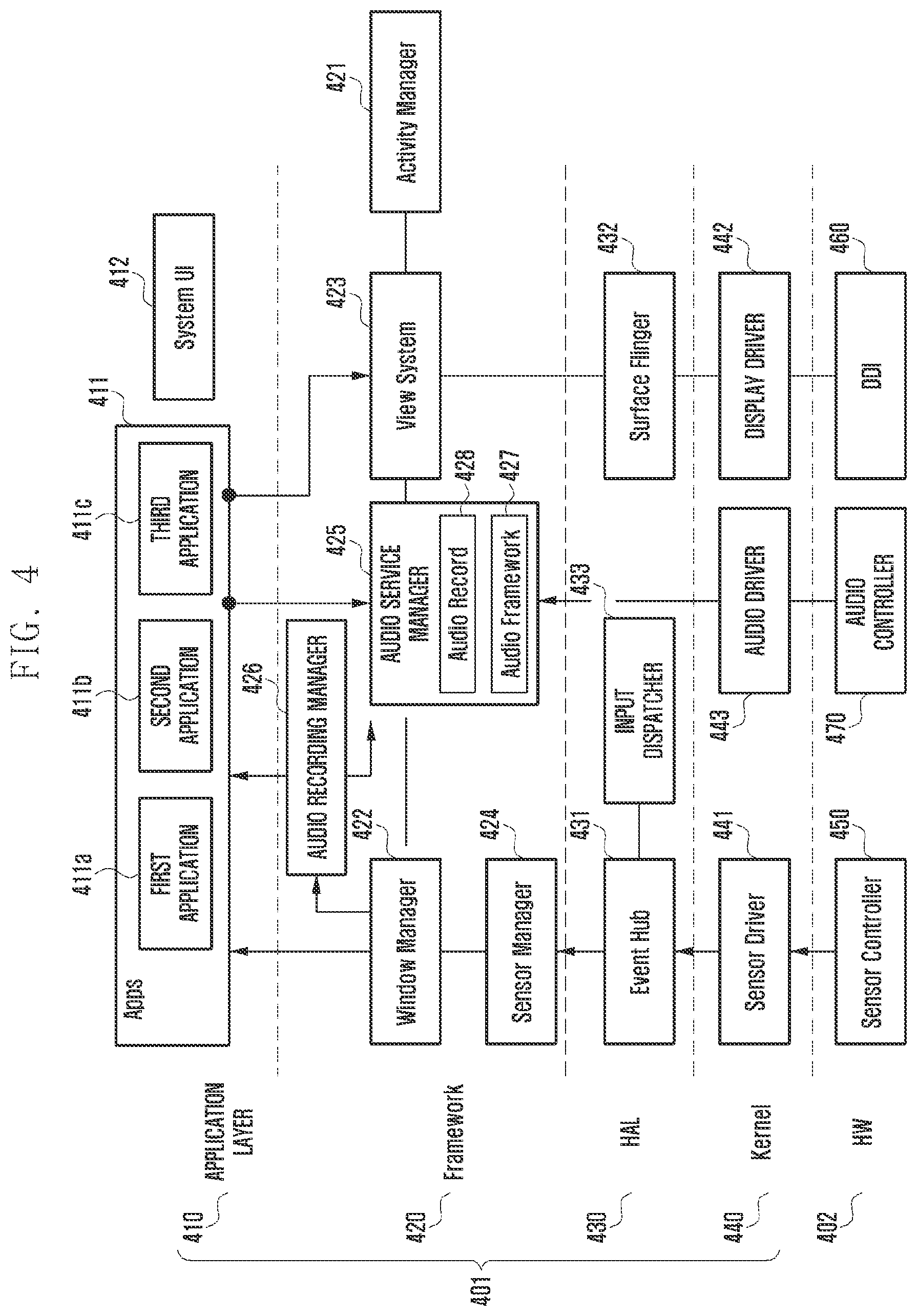 Patent US12308044 Figure 4 – Electronic device for recording contents data and method of the same