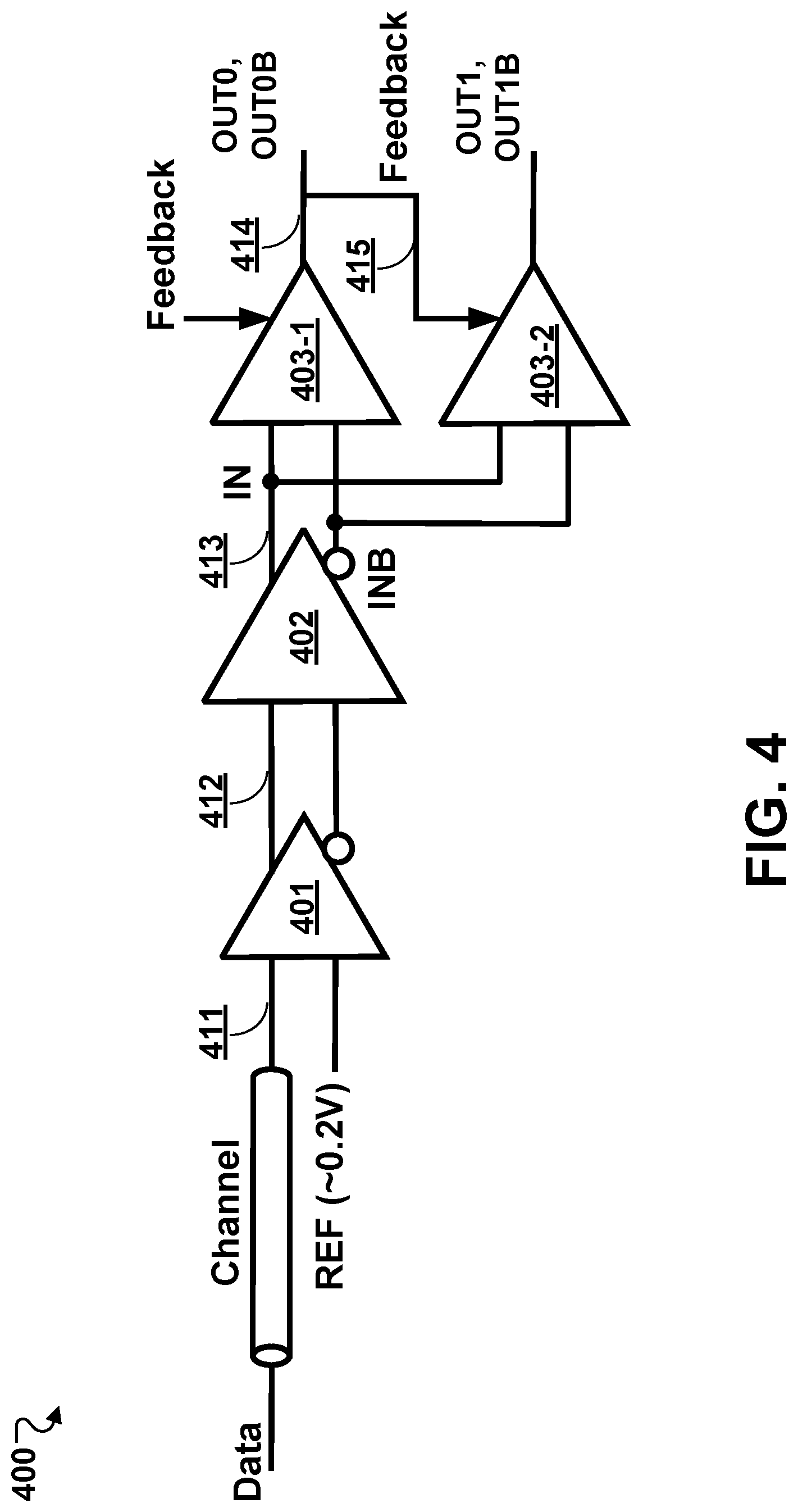 Patent US12308049 Figure 4 – Decision feedback equalization in semiconductor devices