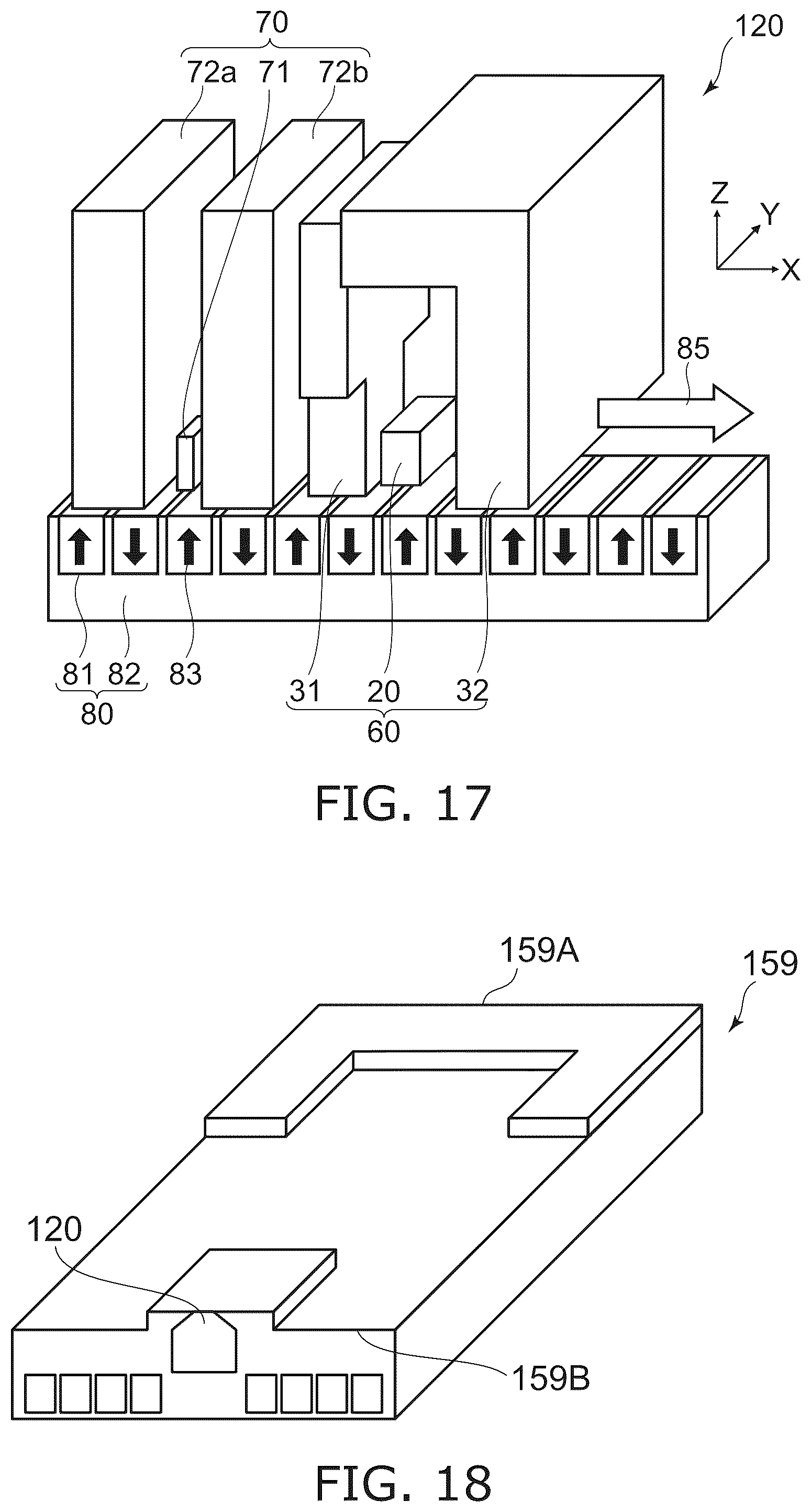 Patent US12308051 Figure 14 – Magnetic head with multilayer configuration between magnetic poles and magnetic recording device