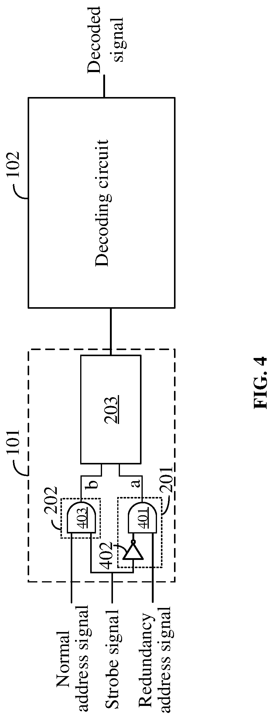 Patent US12308065 Figure 4 – Address refresh circuit and method, memory, and electronic device