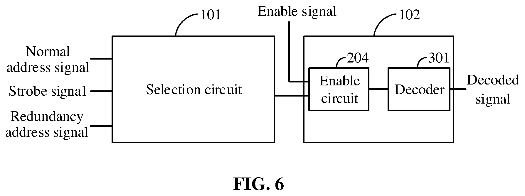 Patent US12308065 Figure 6 – Address refresh circuit and method, memory, and electronic device