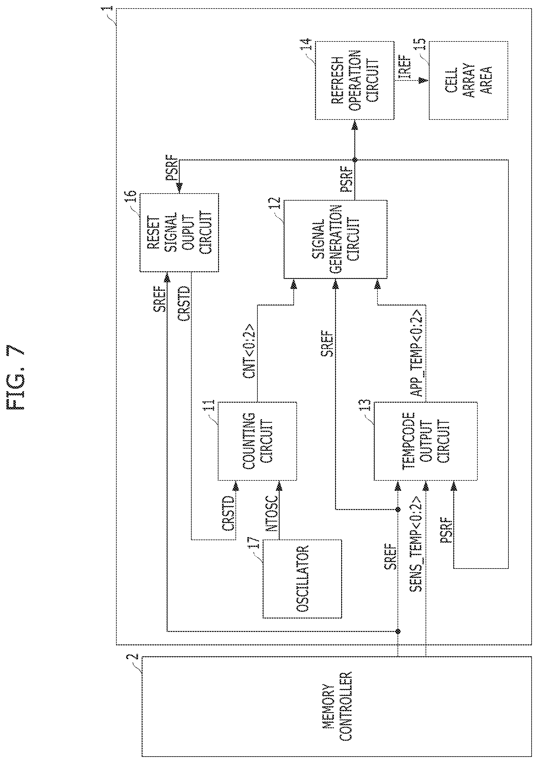 Patent US12308067 Figure 10 – Memory device having stable self-refresh operation and operating method thereof