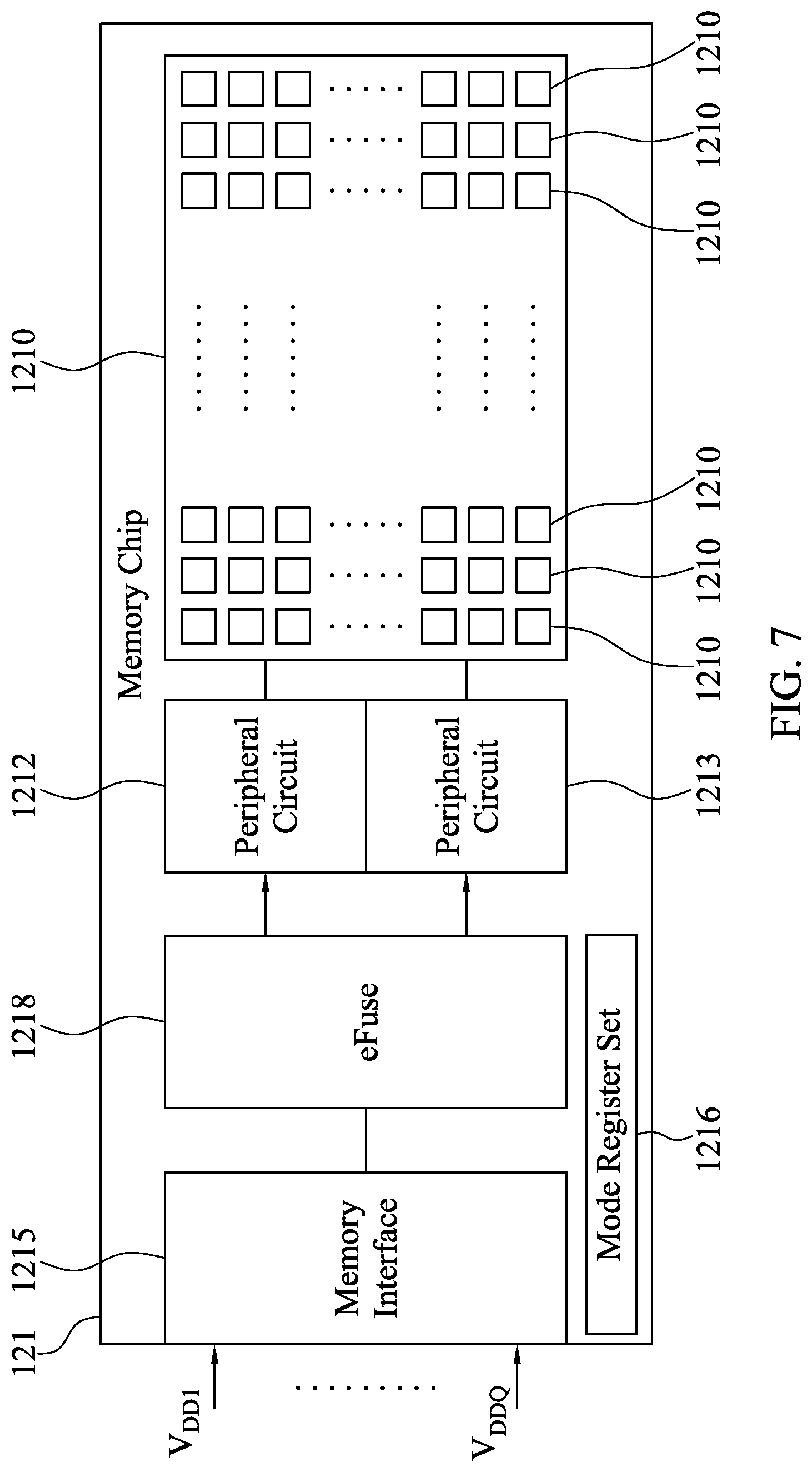 Patent US12308071 Figure 7 – Semiconductor device and method for manufacturing the same