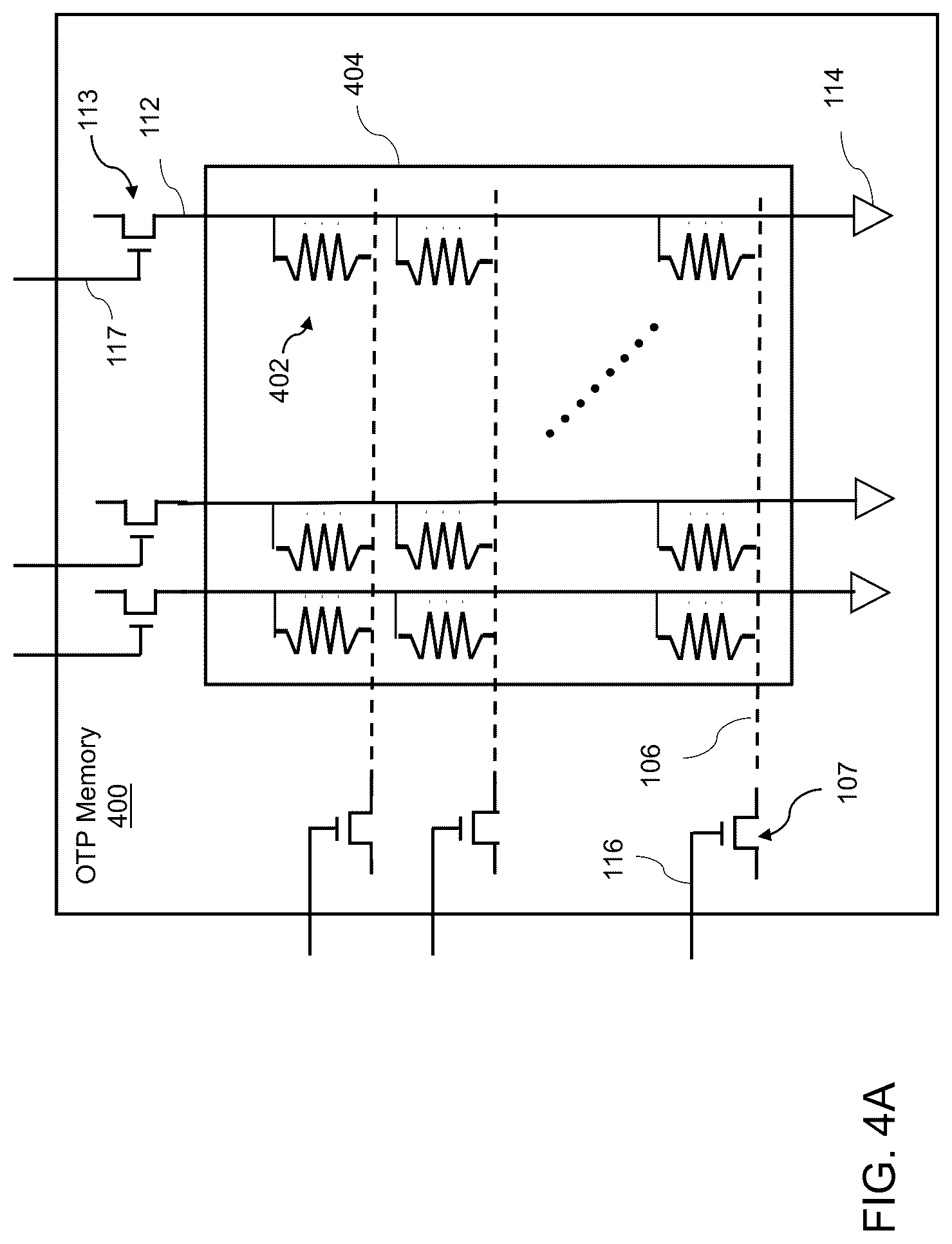 Patent US12308078 Figure 11 – One-time programmable (OTP) memory and method of operating the same