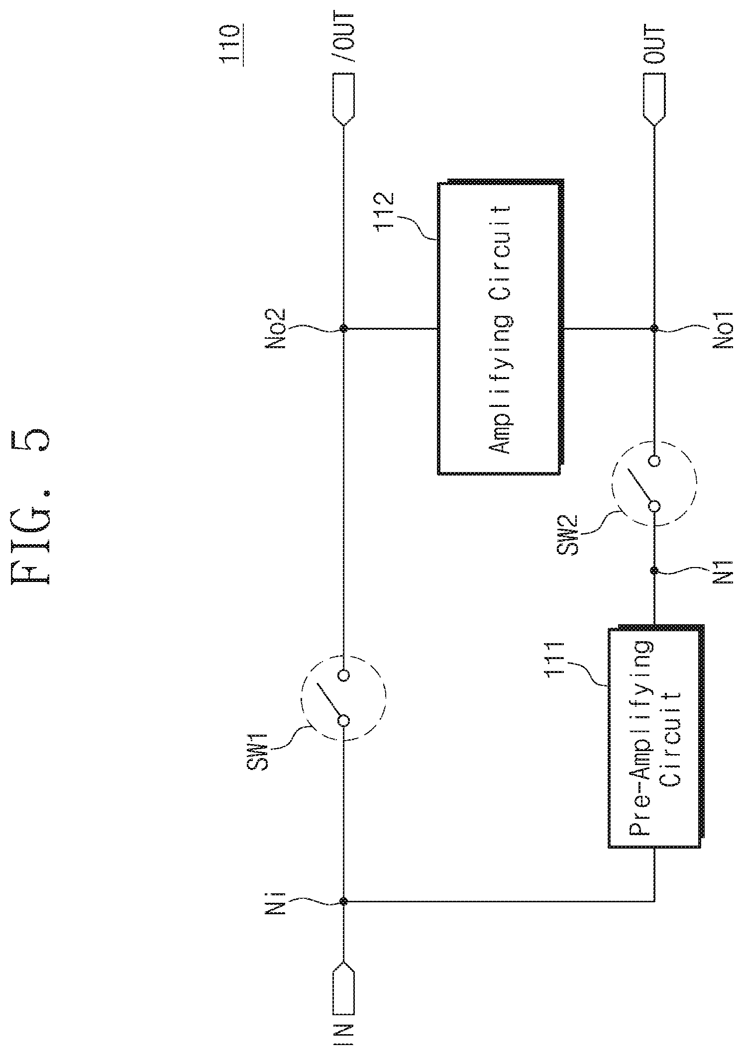 Patent US12308088 Figure 5 – Sense amplifier including pre-amplifying circuit and memory device including the same