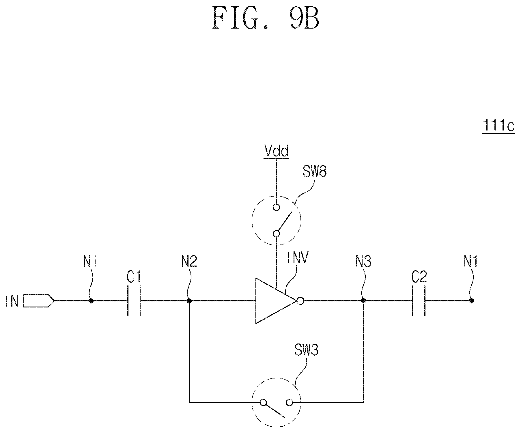 Patent US12308088 Figure 9 – Sense amplifier including pre-amplifying circuit and memory device including the same