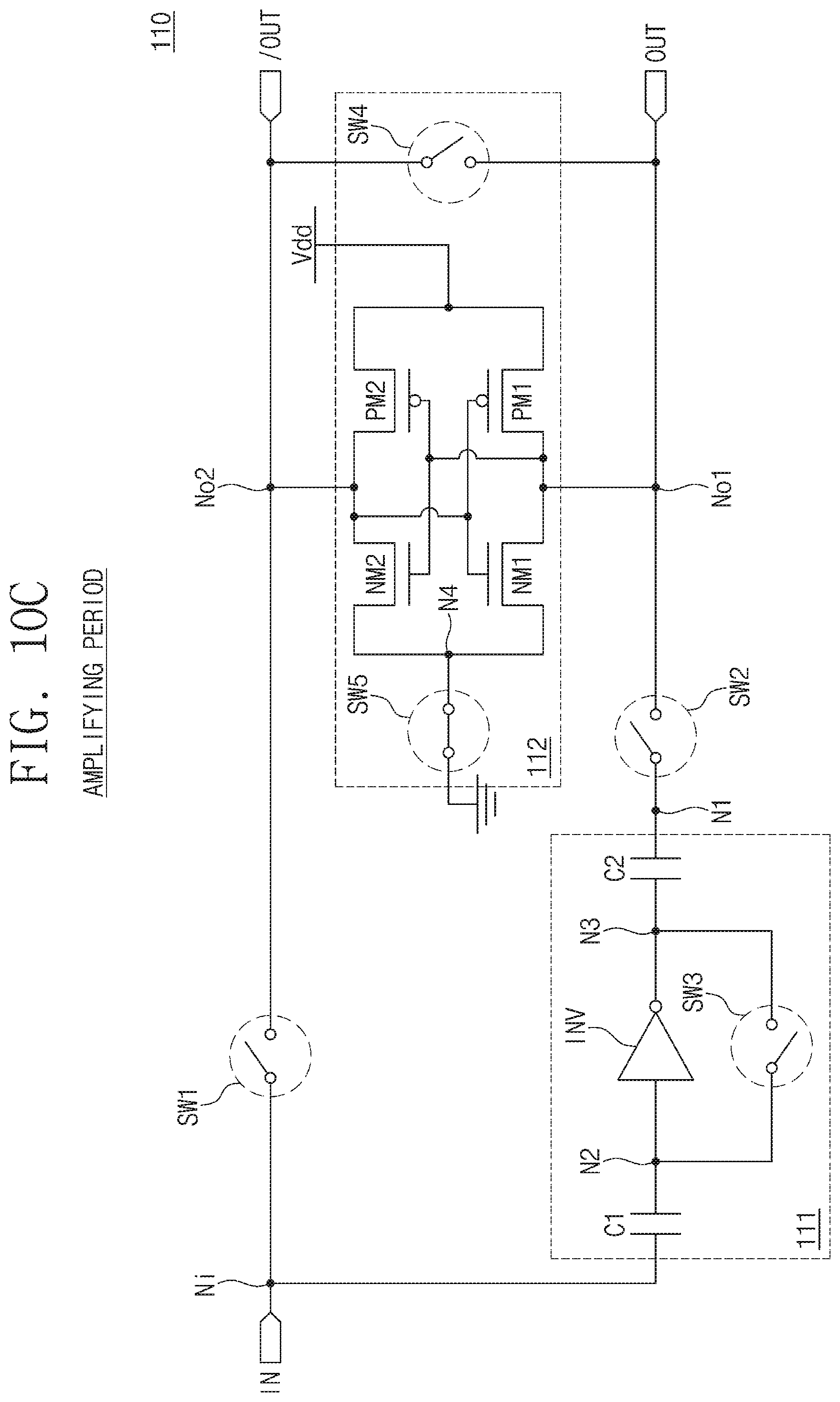 Patent US12308088 Figure 12 – Sense amplifier including pre-amplifying circuit and memory device including the same