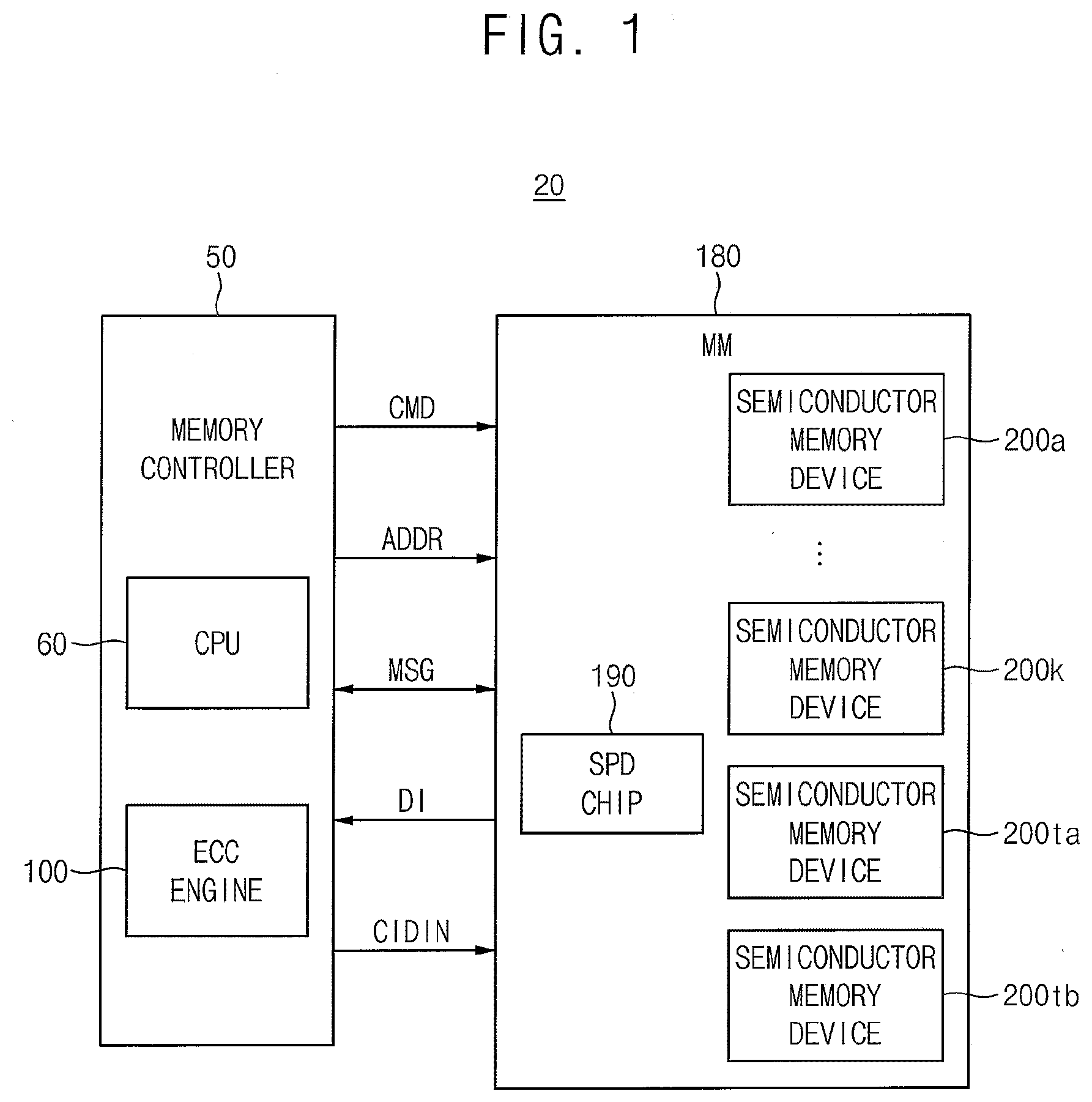 Patent US12308089 Figure 1 – Semiconductor memory devices
