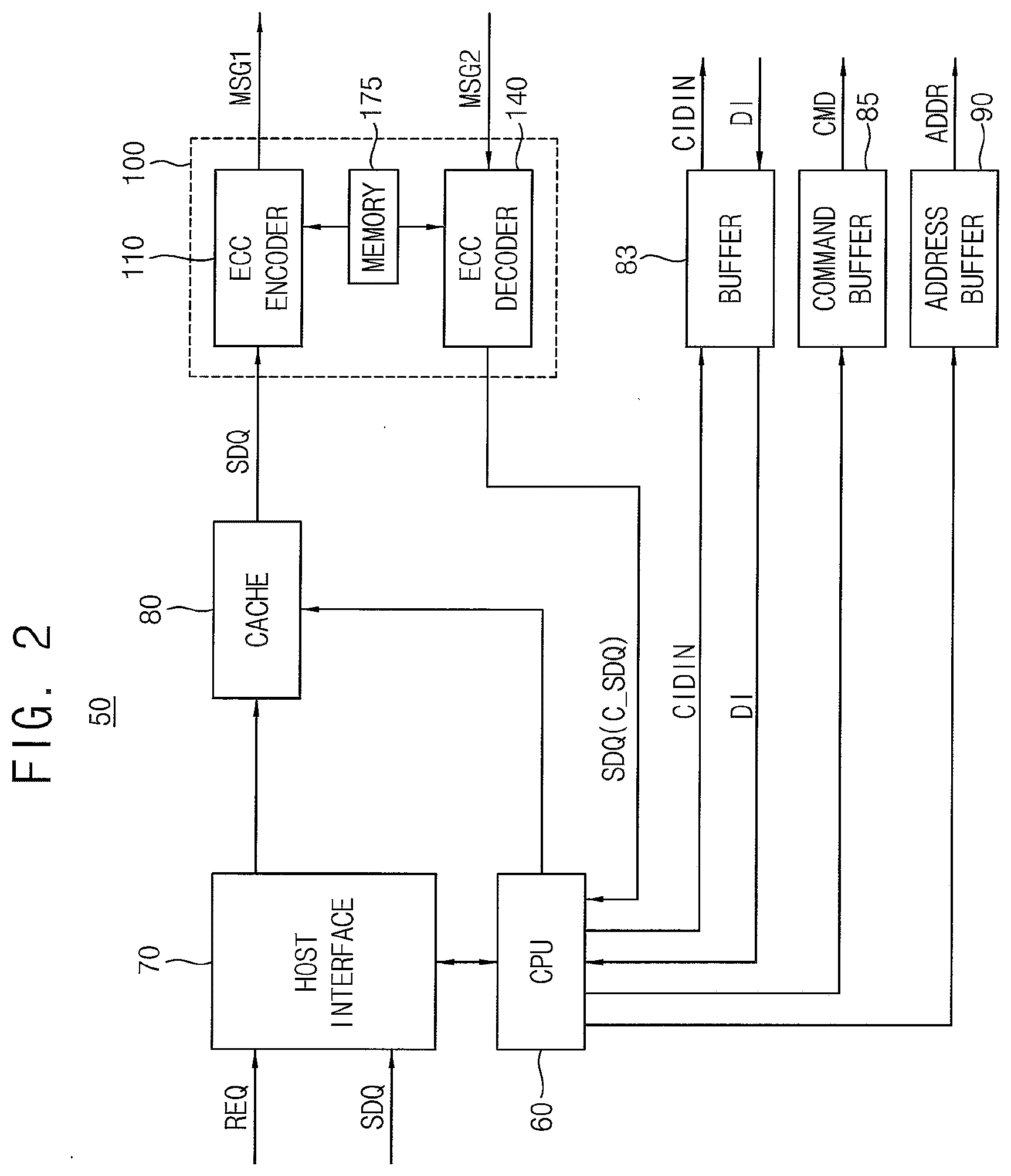 Patent US12308089 Figure 2 – Semiconductor memory devices
