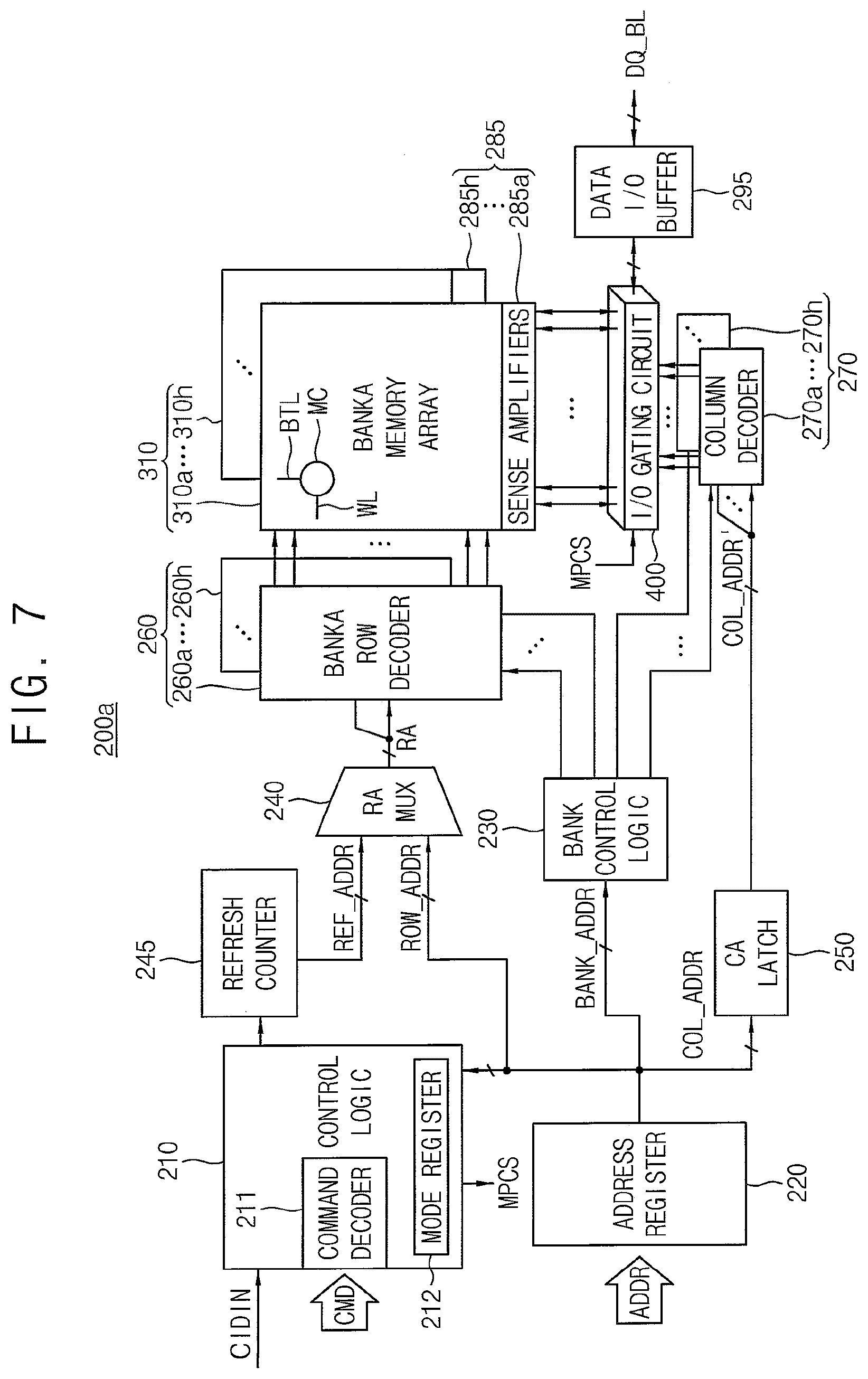 Patent US12308089 Figure 6 – Semiconductor memory devices
