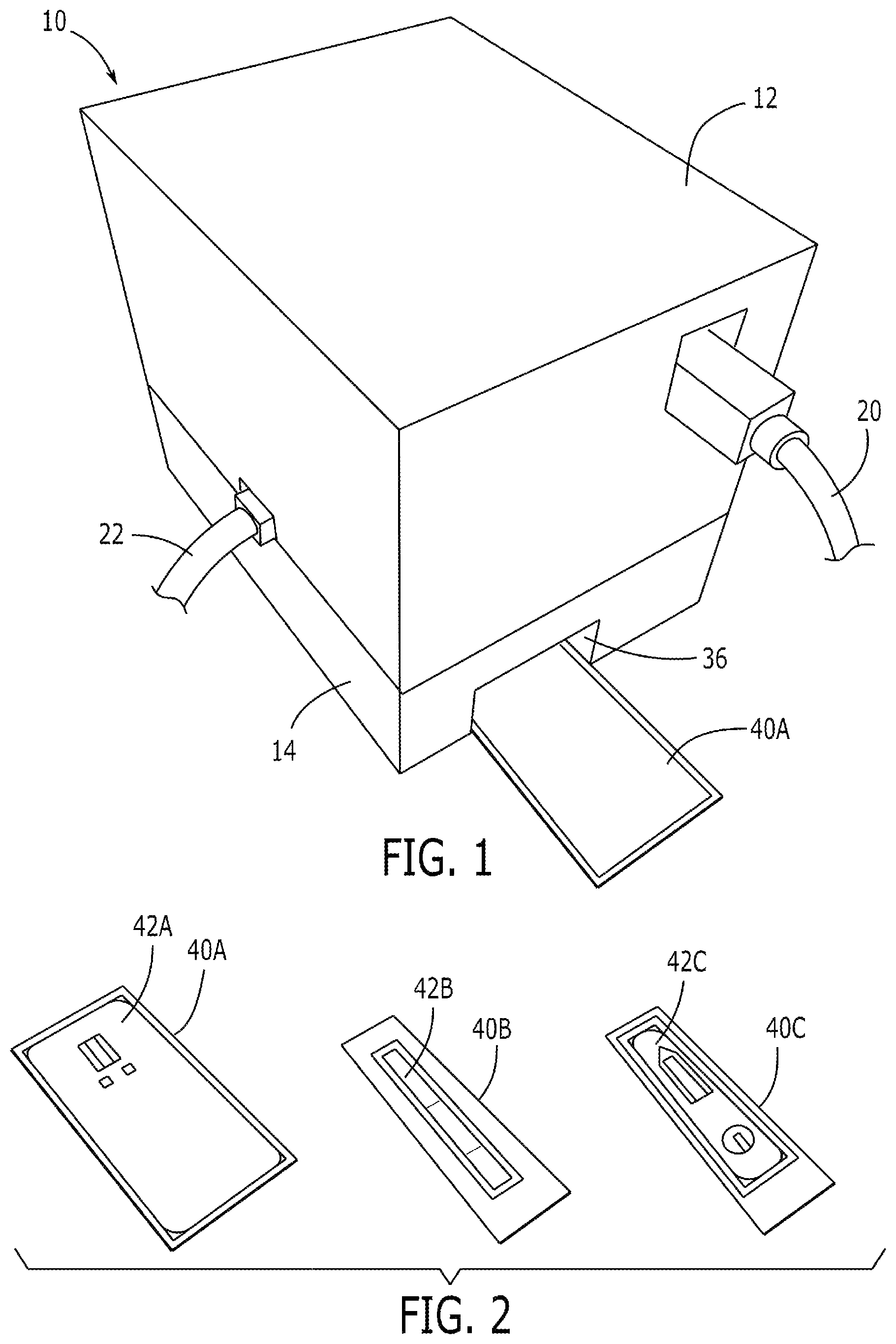 Patent US12308098 Figure 1 – Personal and reusable infection status passport device that is configured to test for Covid-19 and infectious disease