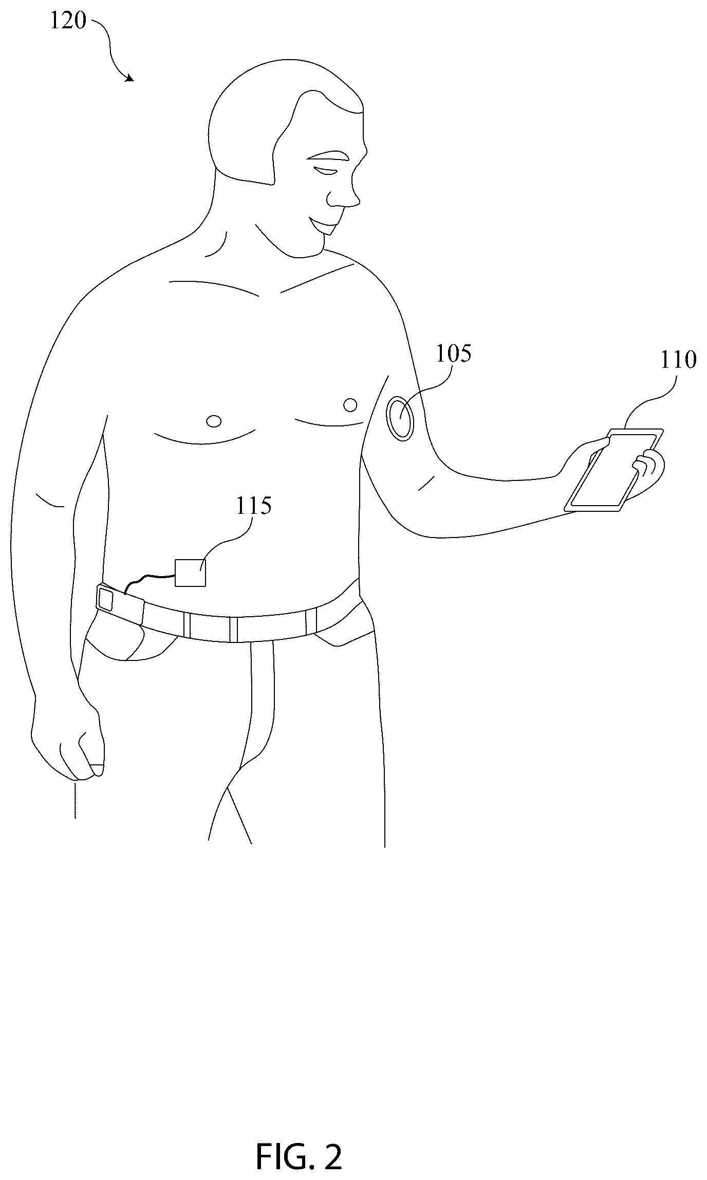Patent US12308103 Figure 2 – Minimally burdensome blood glucose management for insulin-requiring diabetes