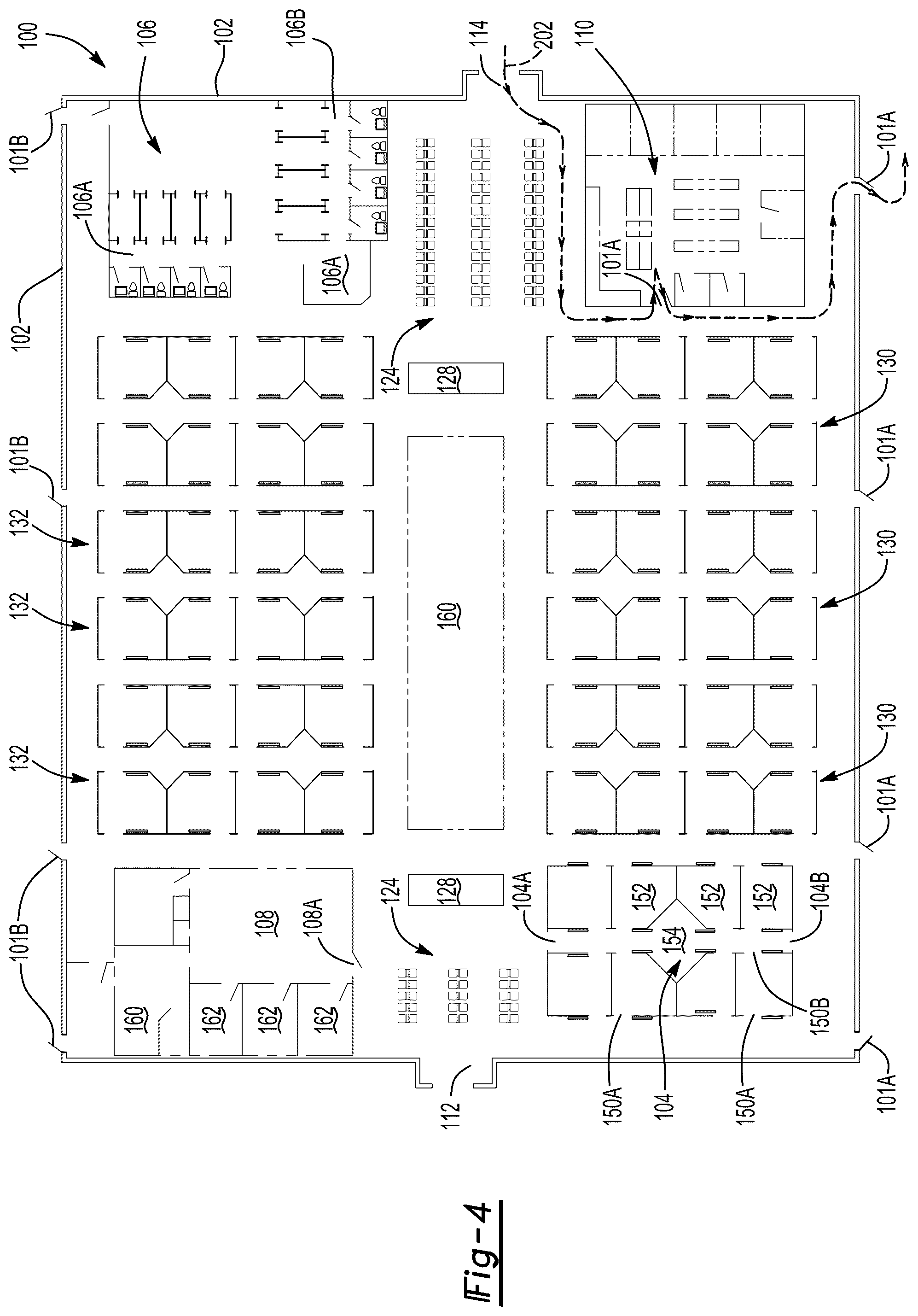 Patent US12308116 Figure 4 – Multi-specialty integrated care scheduling system