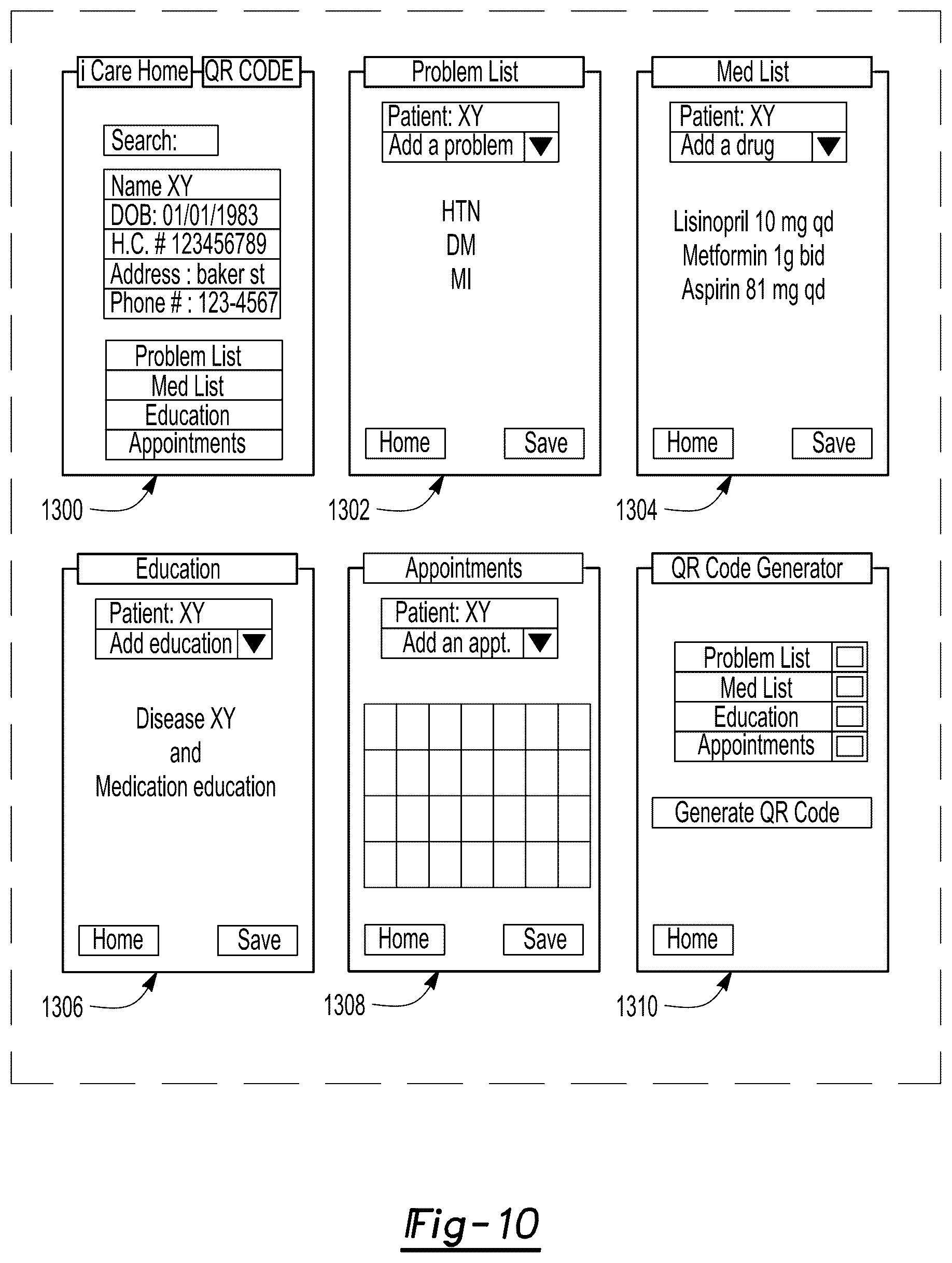 Patent US12308116 Figure 9 – Multi-specialty integrated care scheduling system