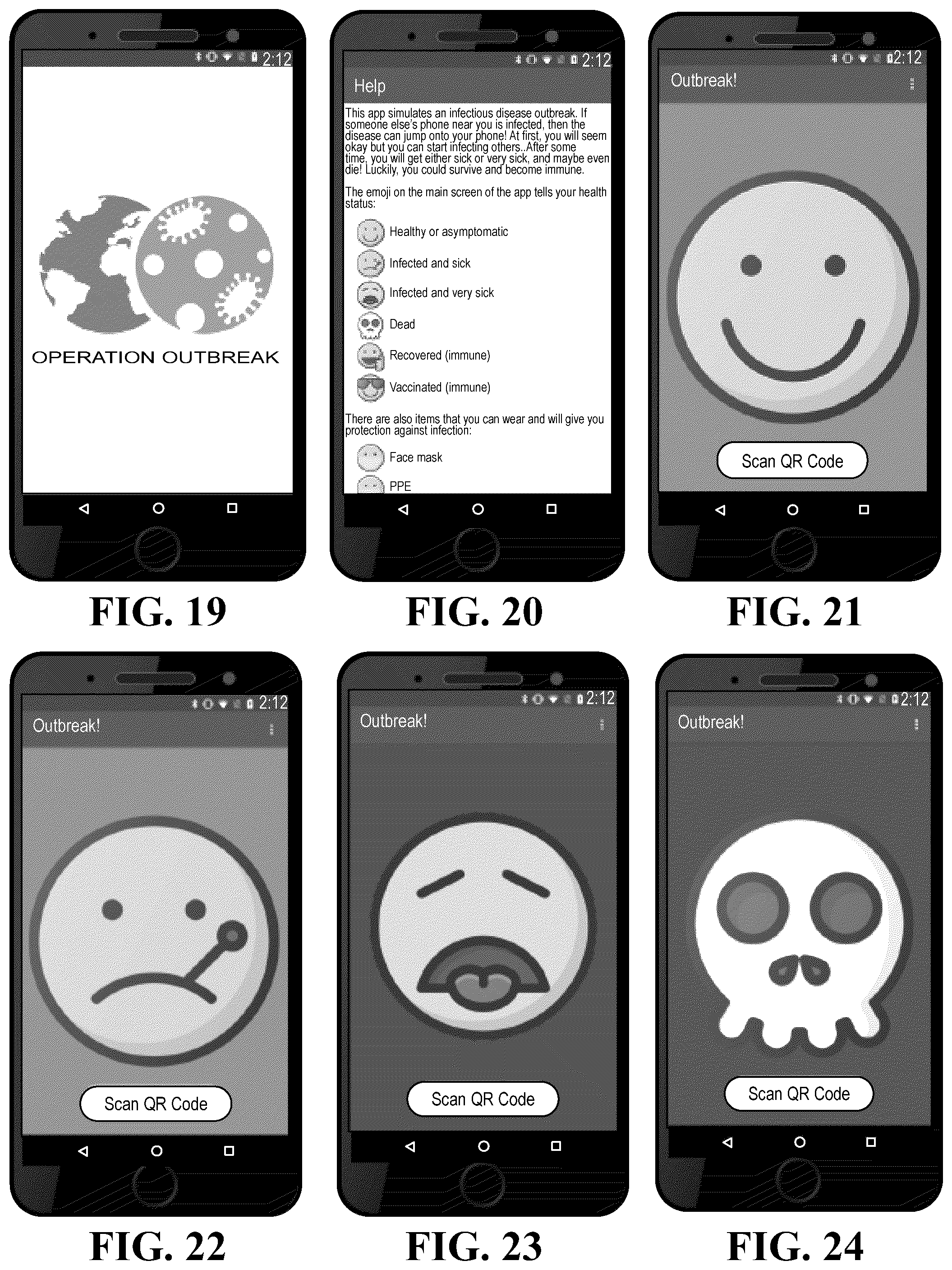 Patent US12308128 Figure 19 – Health data aggregation and outbreak modeling