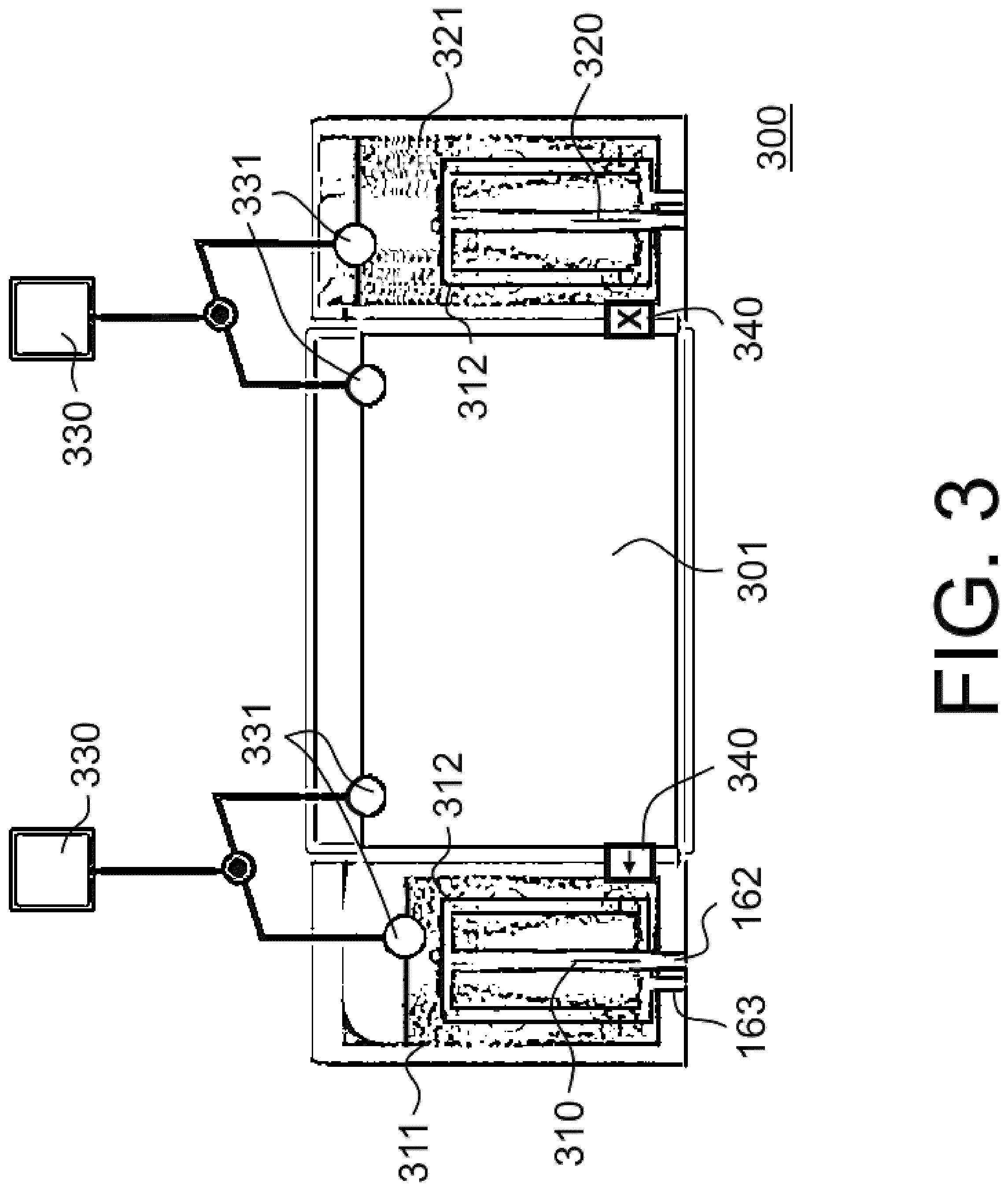 Patent US12308130 Figure 3 – Reactor condition controlled check valve permits coolant to flow from a reservoir to an isolation condenser chamber