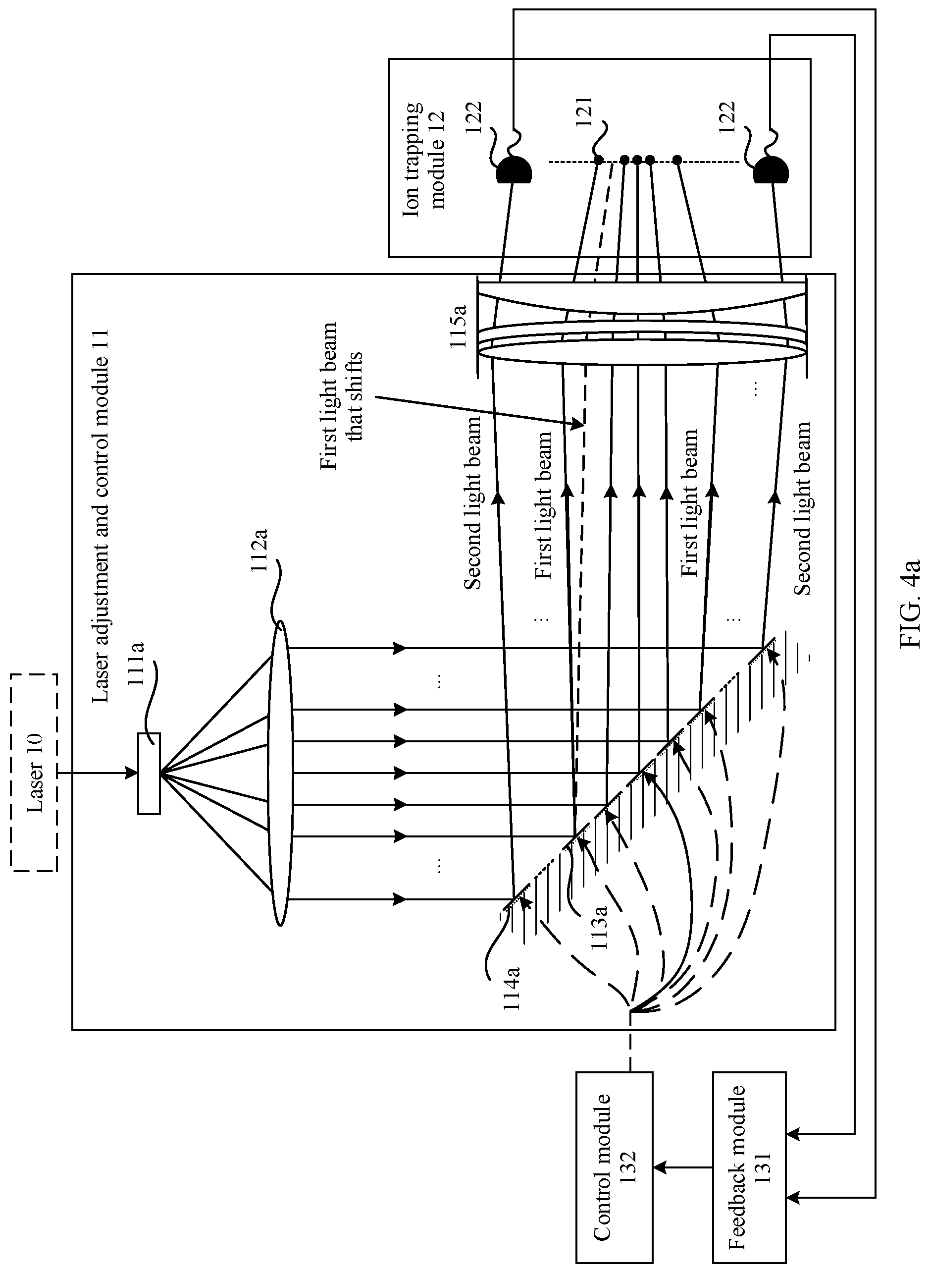 Patent US12308135 Figure 6 – Ion trap system