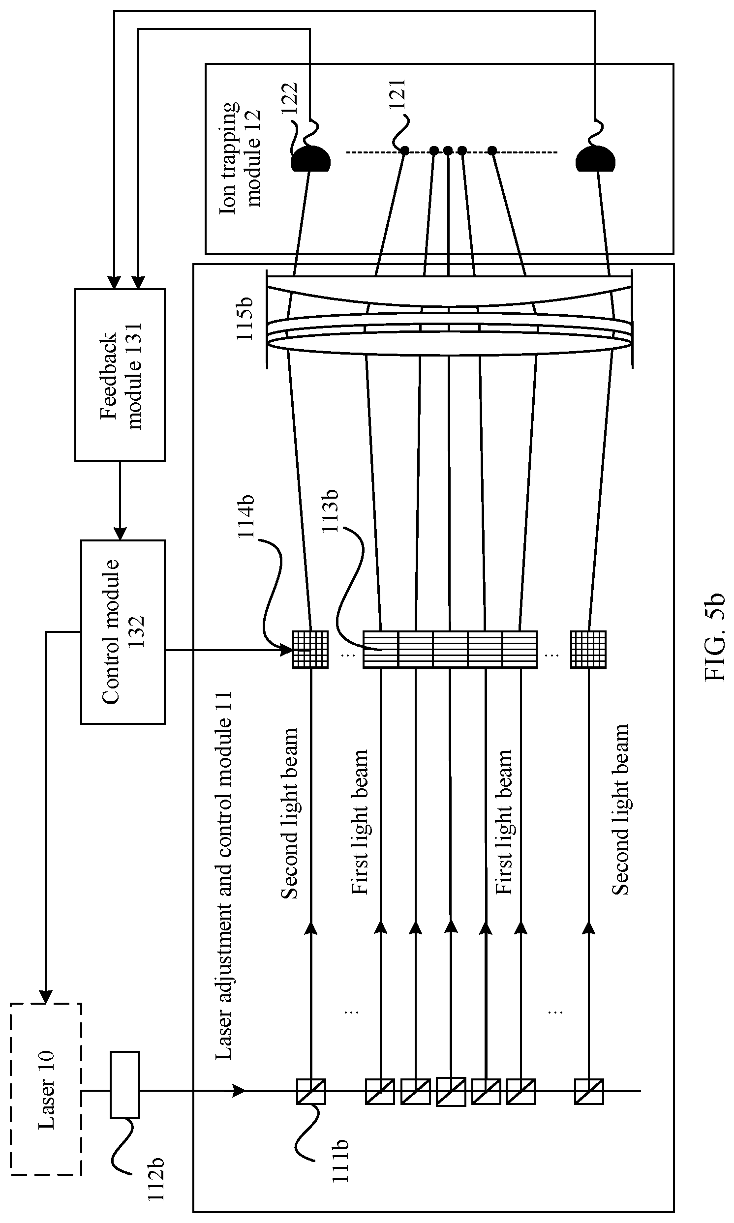 Patent US12308135 Figure 11 – Ion trap system