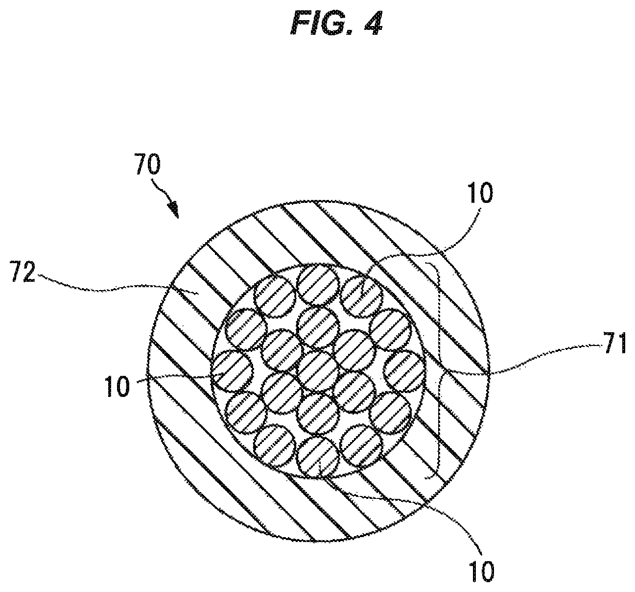 Patent US12308136 Figure 4 – Copper alloy wire, plated wire, electric wire and cable using these