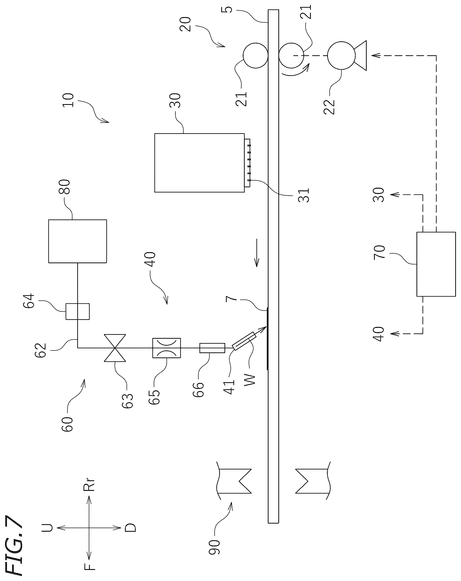 Patent US12308139 Figure 5 – Electric wire printing device