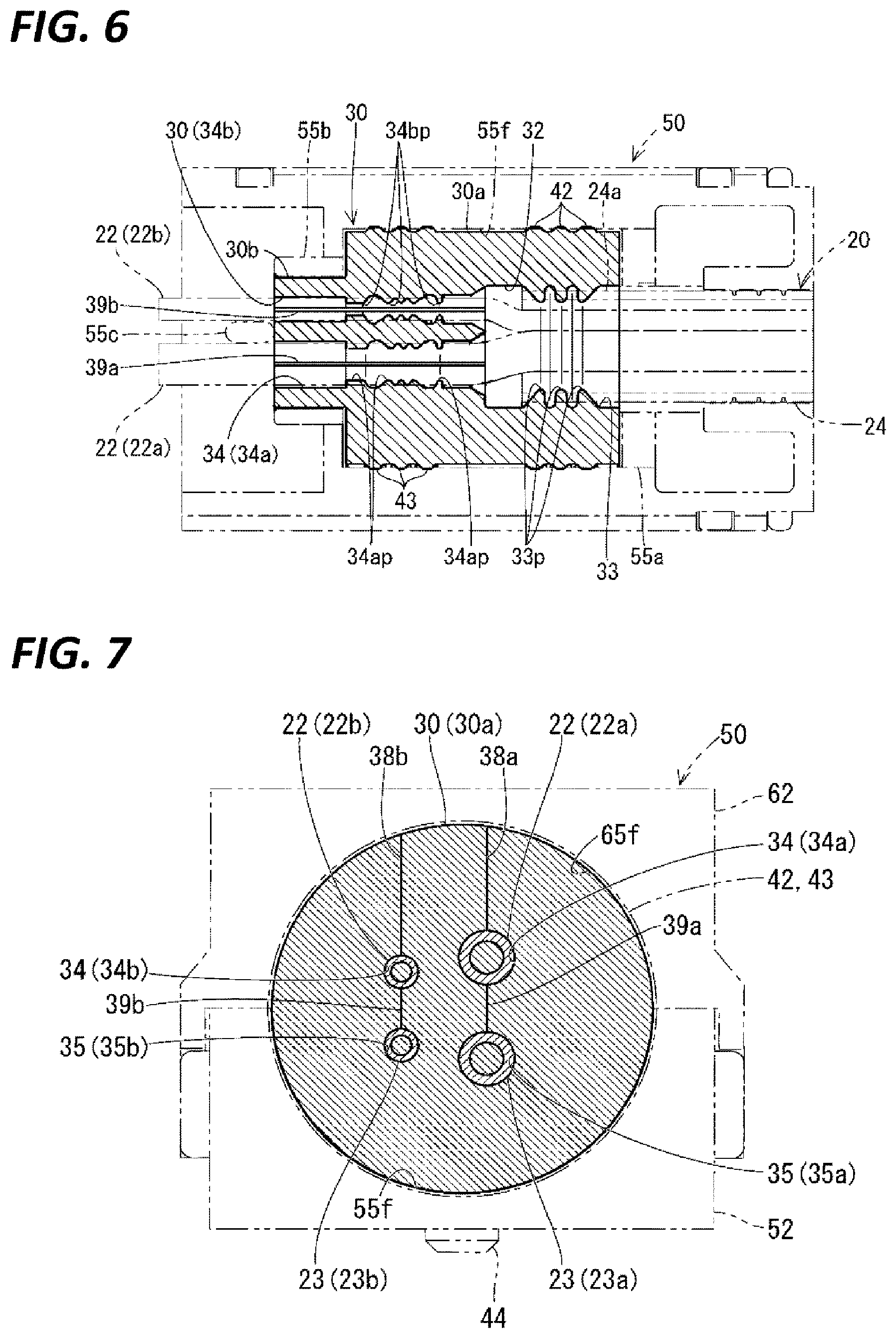 Patent US12308141 Figure 5 – Wiring module and elastic waterproofing member