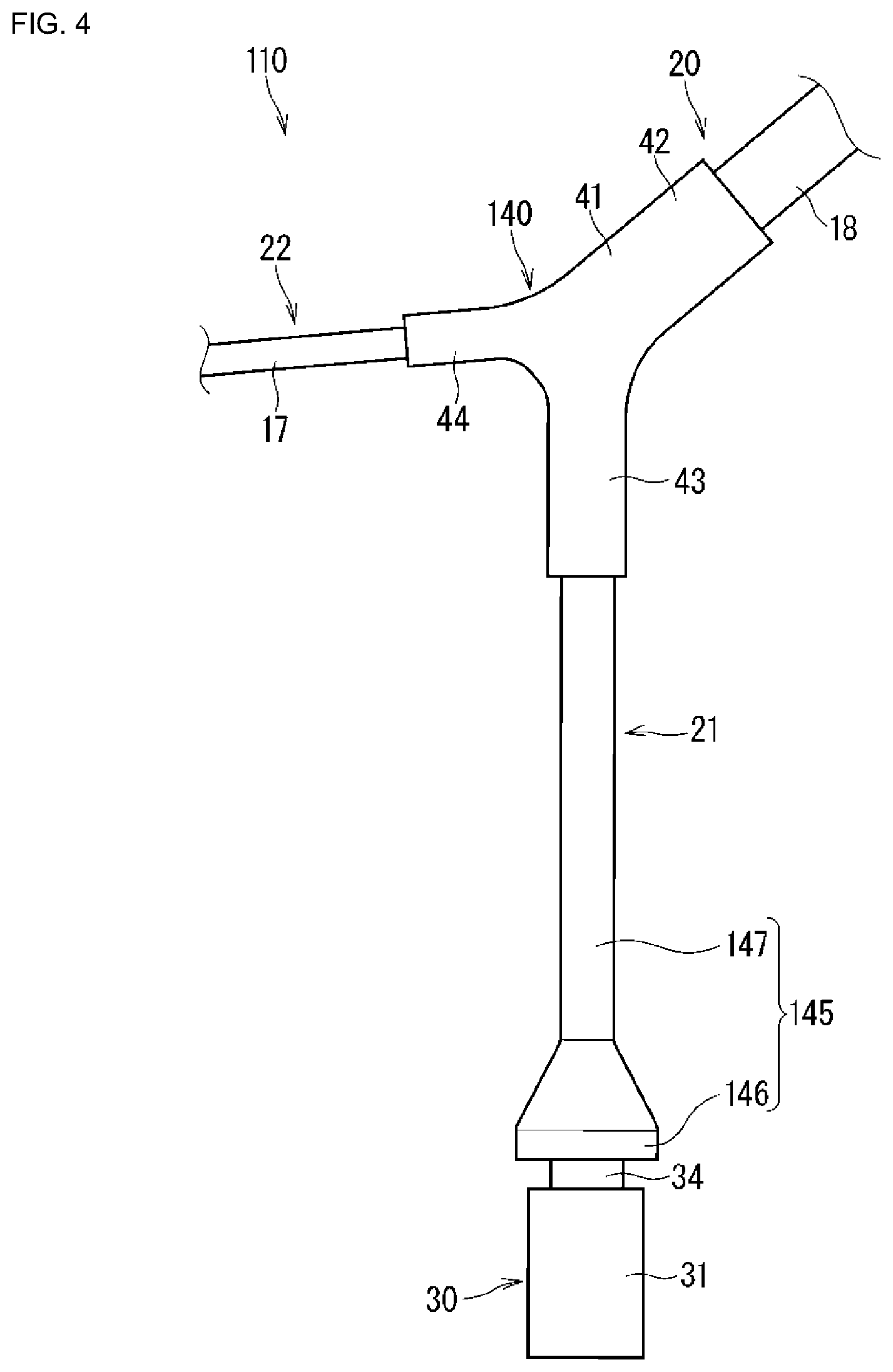 Patent US12308143 Figure 4 – Wiring member