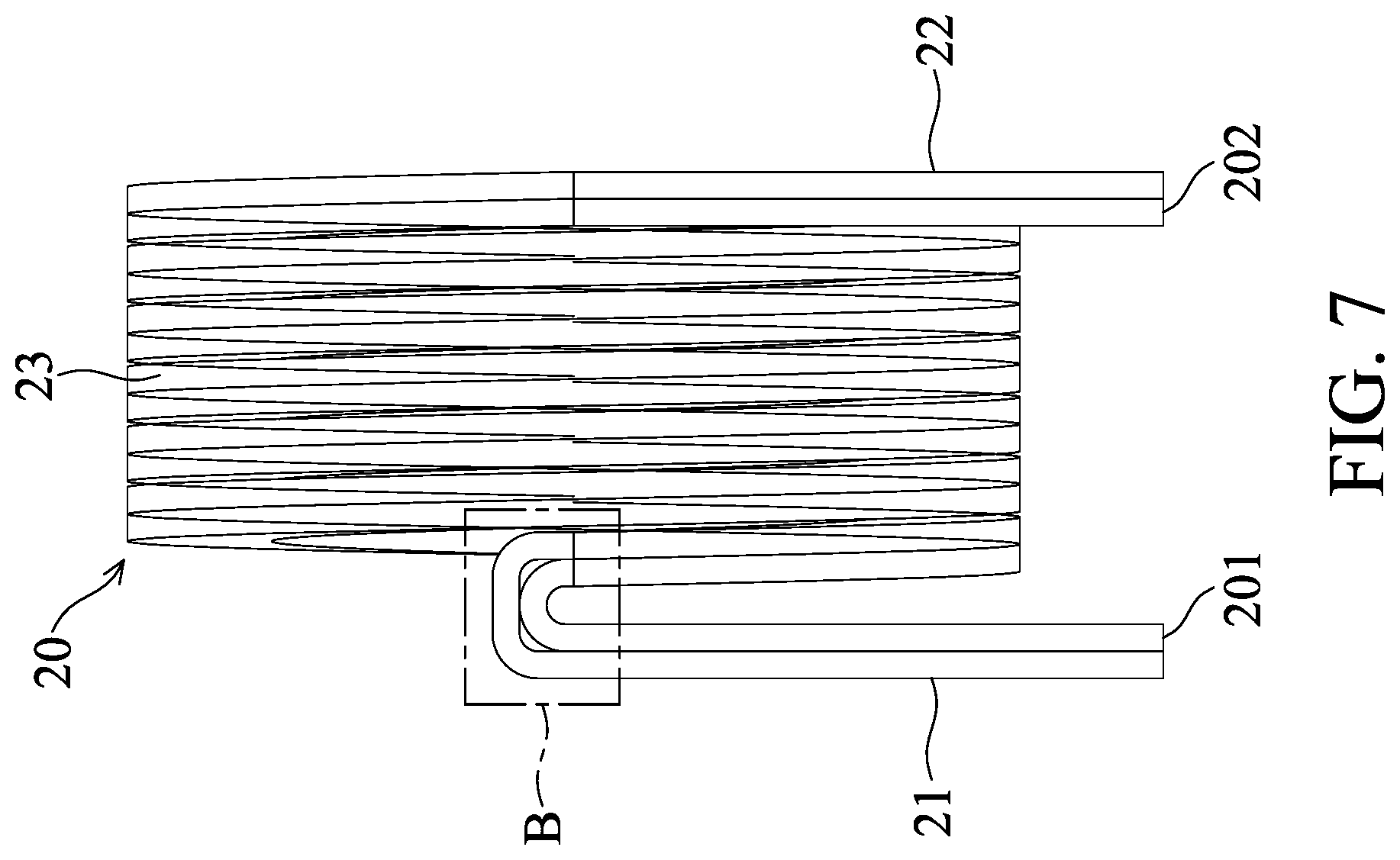 Patent US12308151 Figure 7 – Common mode choke