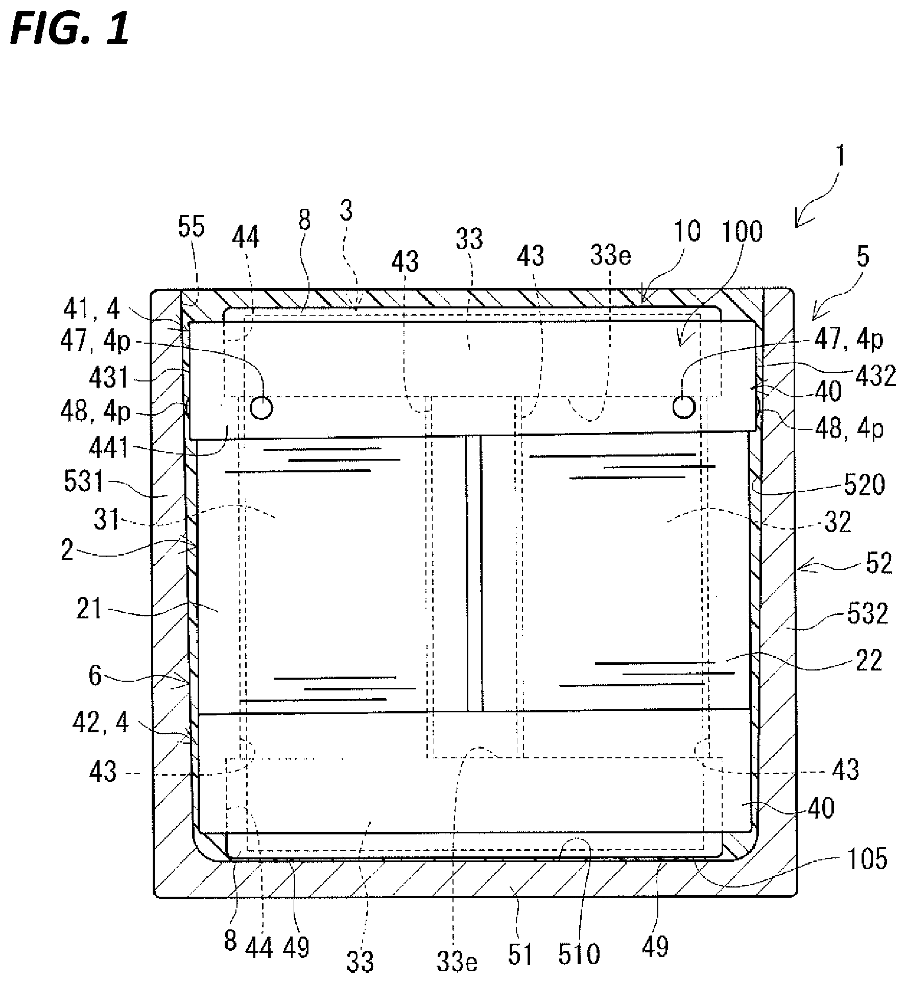 Patent US12308153 — Reactor — Figure 1