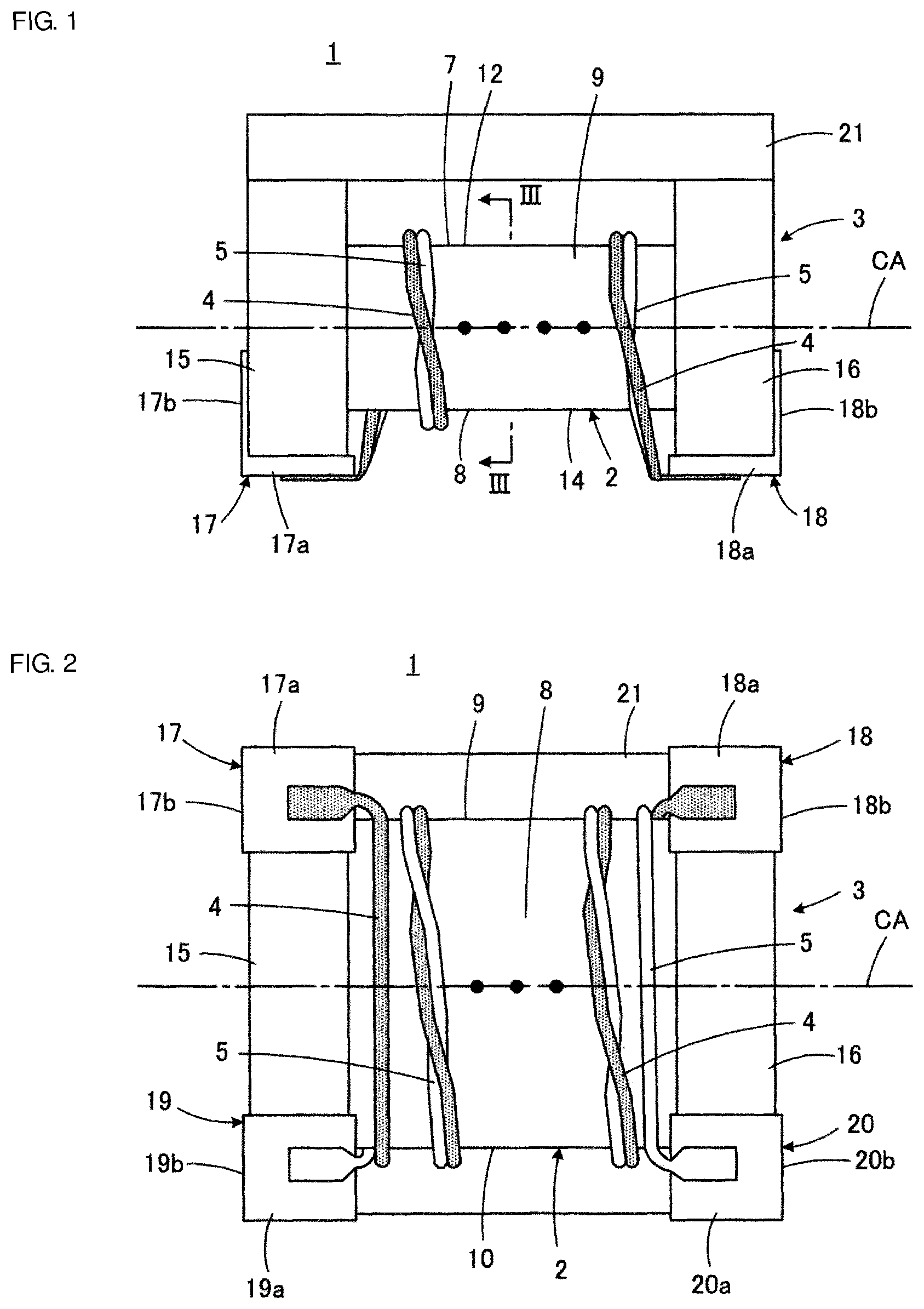 Patent US12308158 Figure 1 – Coil component