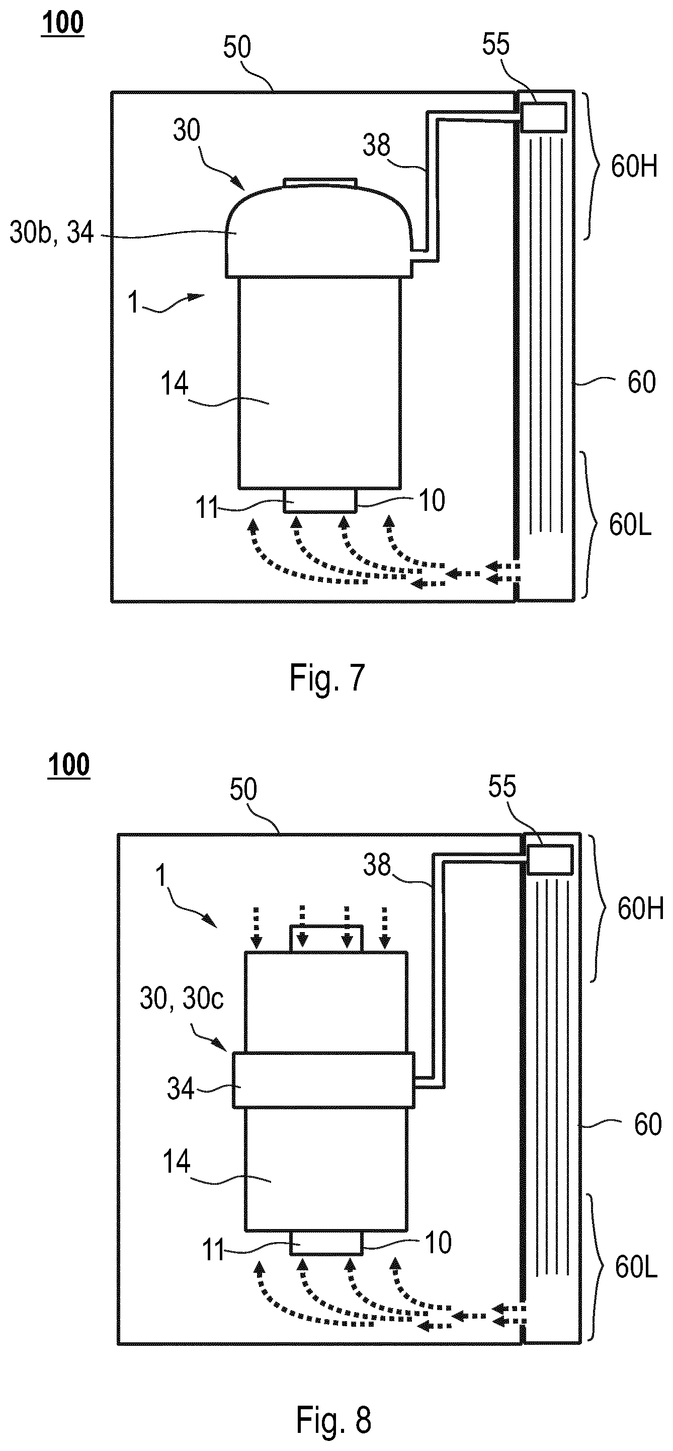 Patent US12308159 Figure 5 – Transformer cooling system and transformer installation