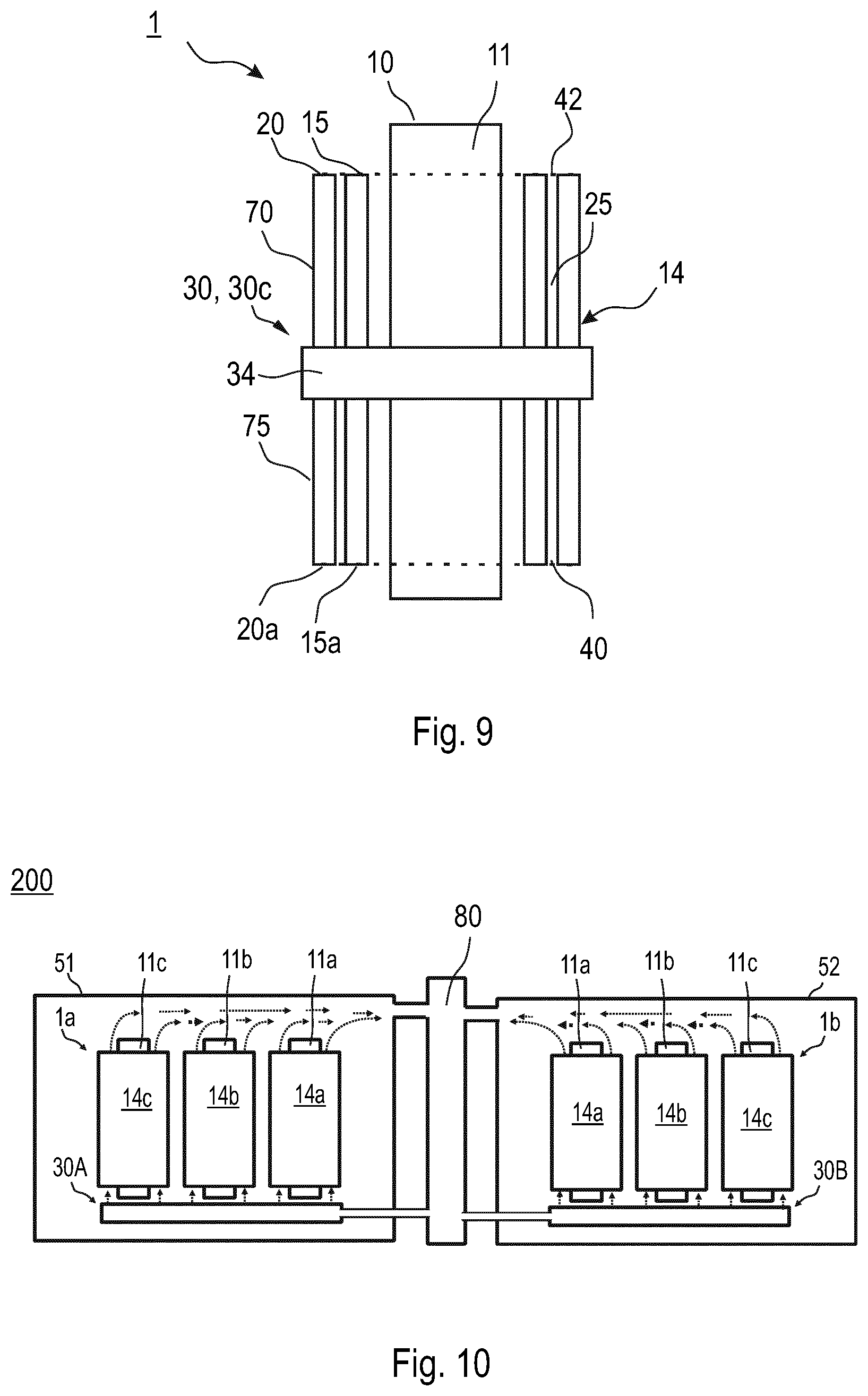 Patent US12308159 Figure 6 – Transformer cooling system and transformer installation