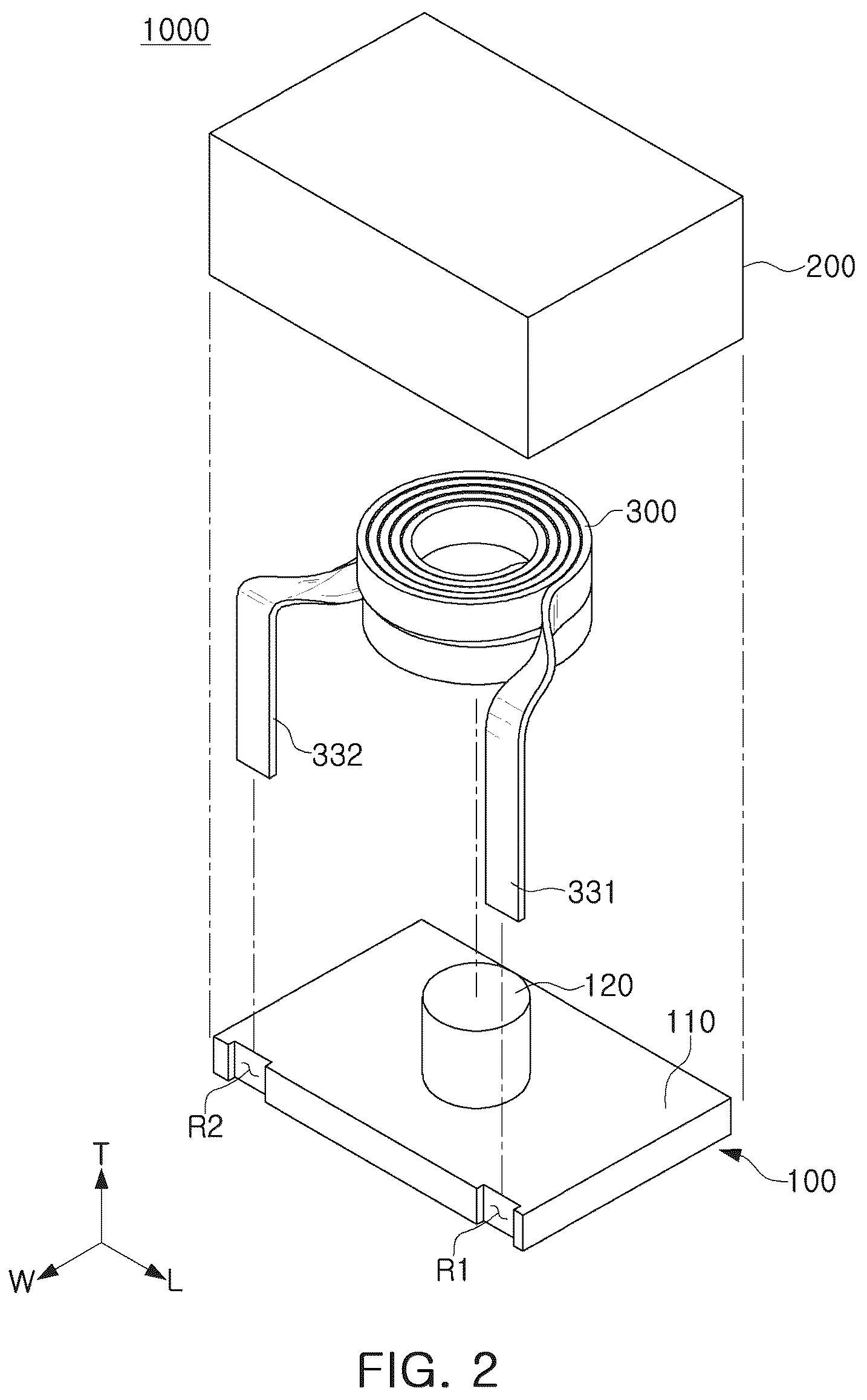 Patent US12308160 Figure 2 – Coil component