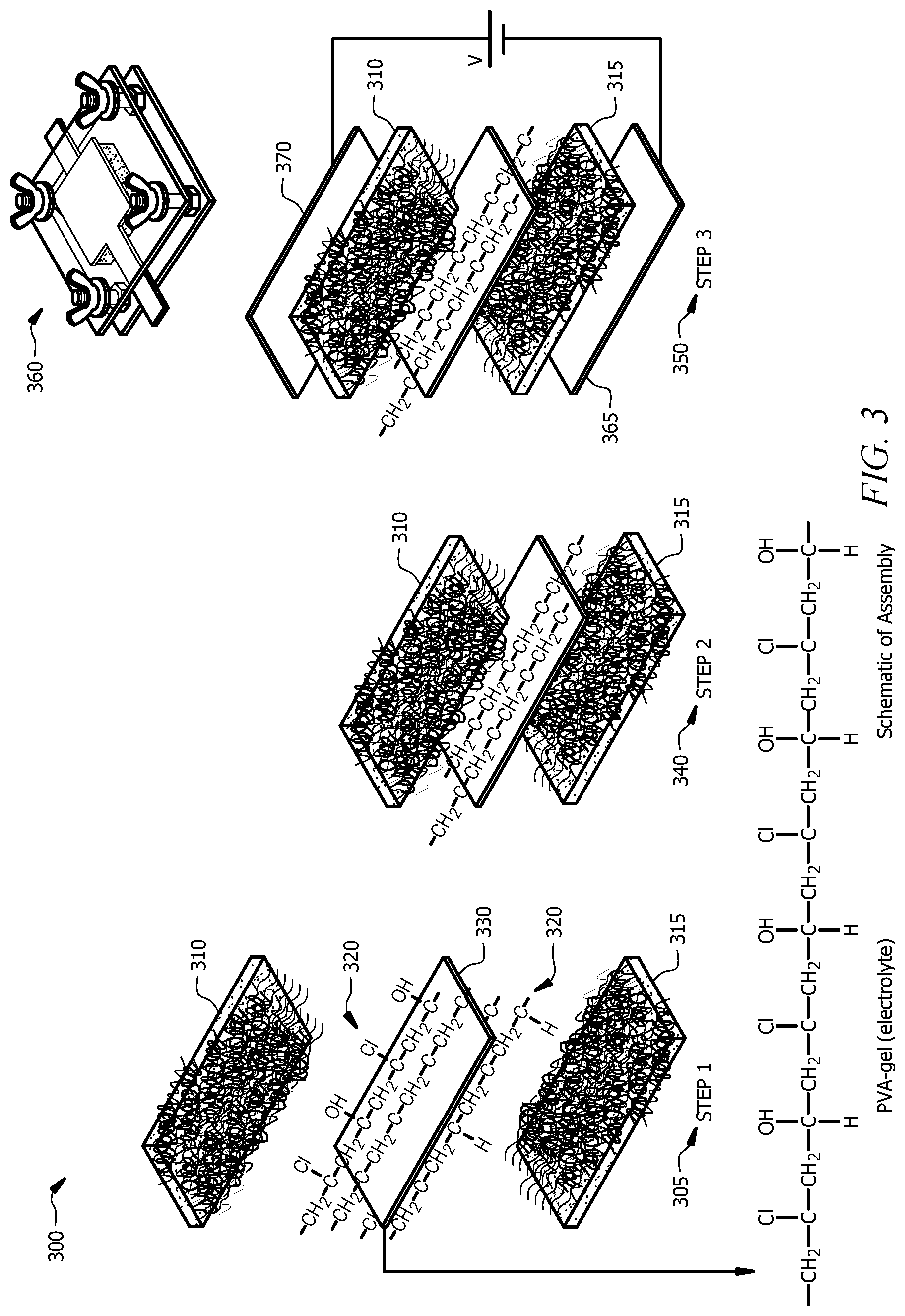 Patent US12308166 Figure 3 – High specific capacitance solid state supercapacitor and method of manufacture
