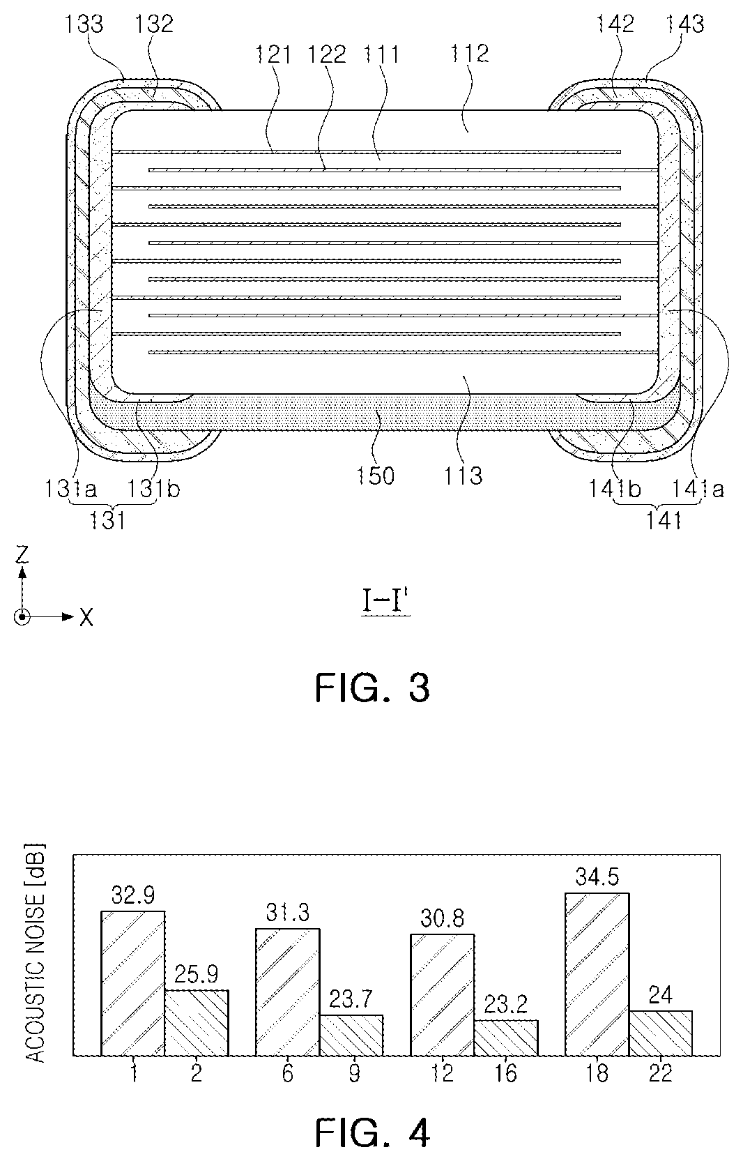 Patent US12308172 Figure 3 – Multilayer capacitor and board component having the same