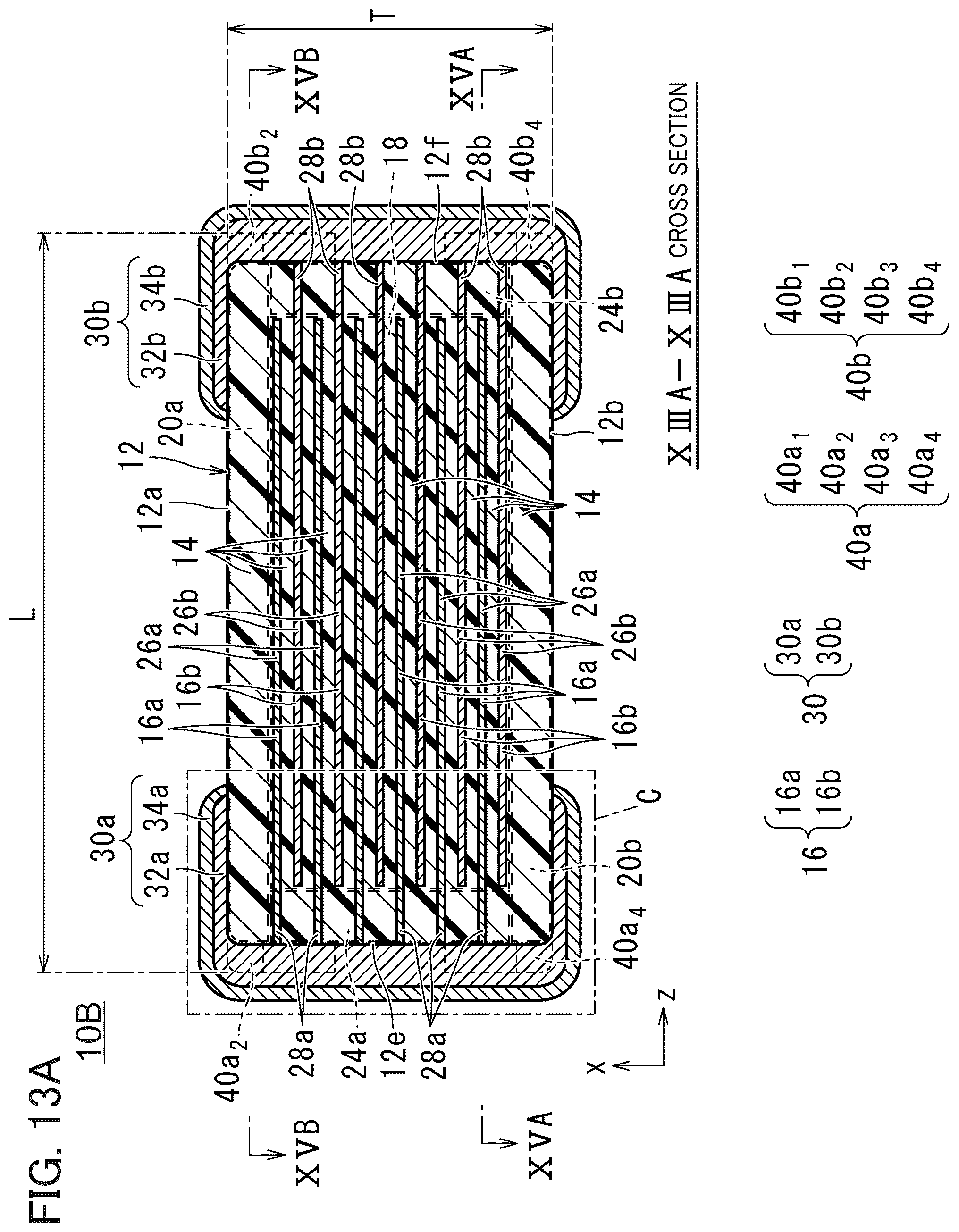 Patent US12308176 Figure 13 – Multilayer ceramic capacitor