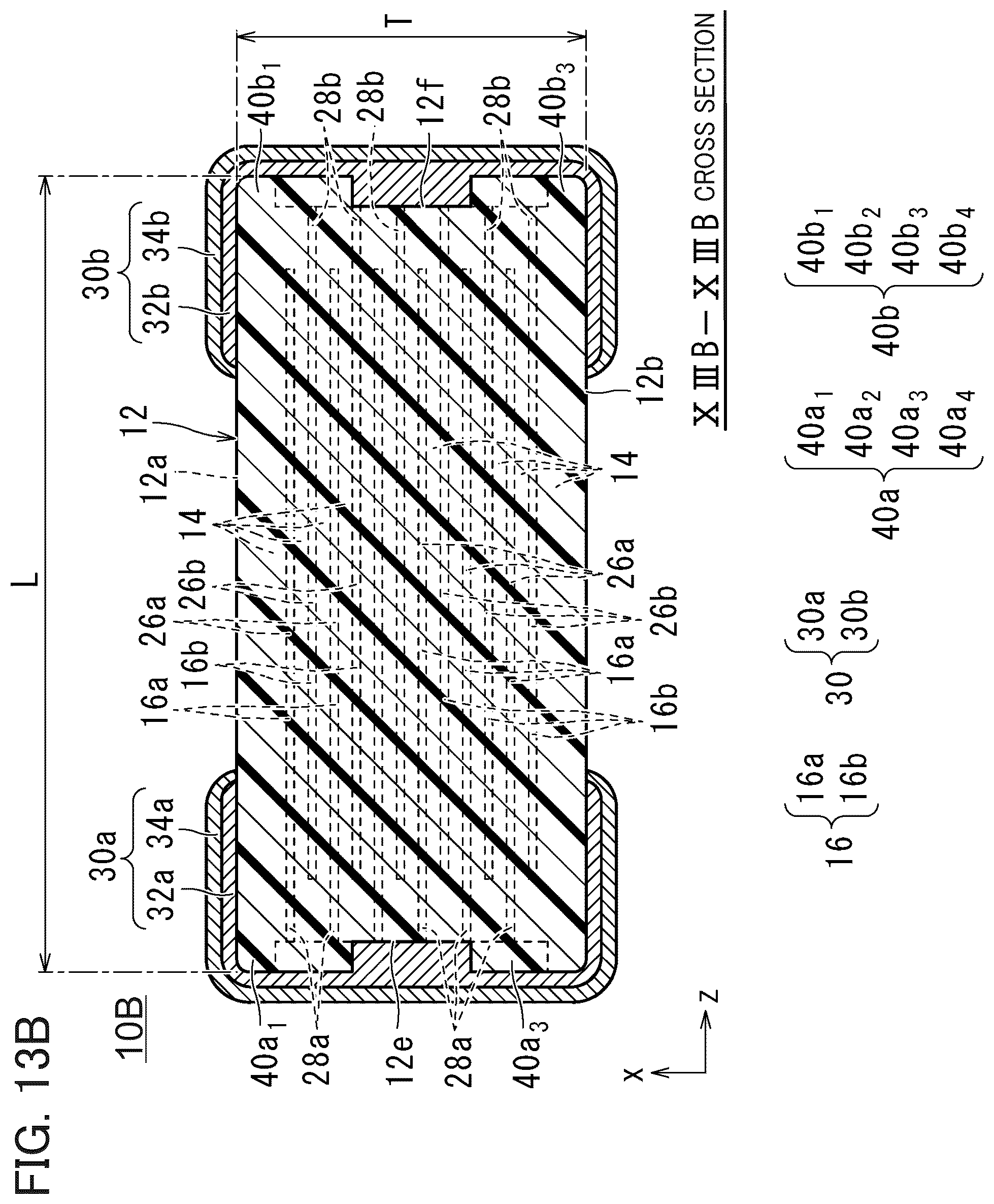 Patent US12308176 Figure 14 – Multilayer ceramic capacitor