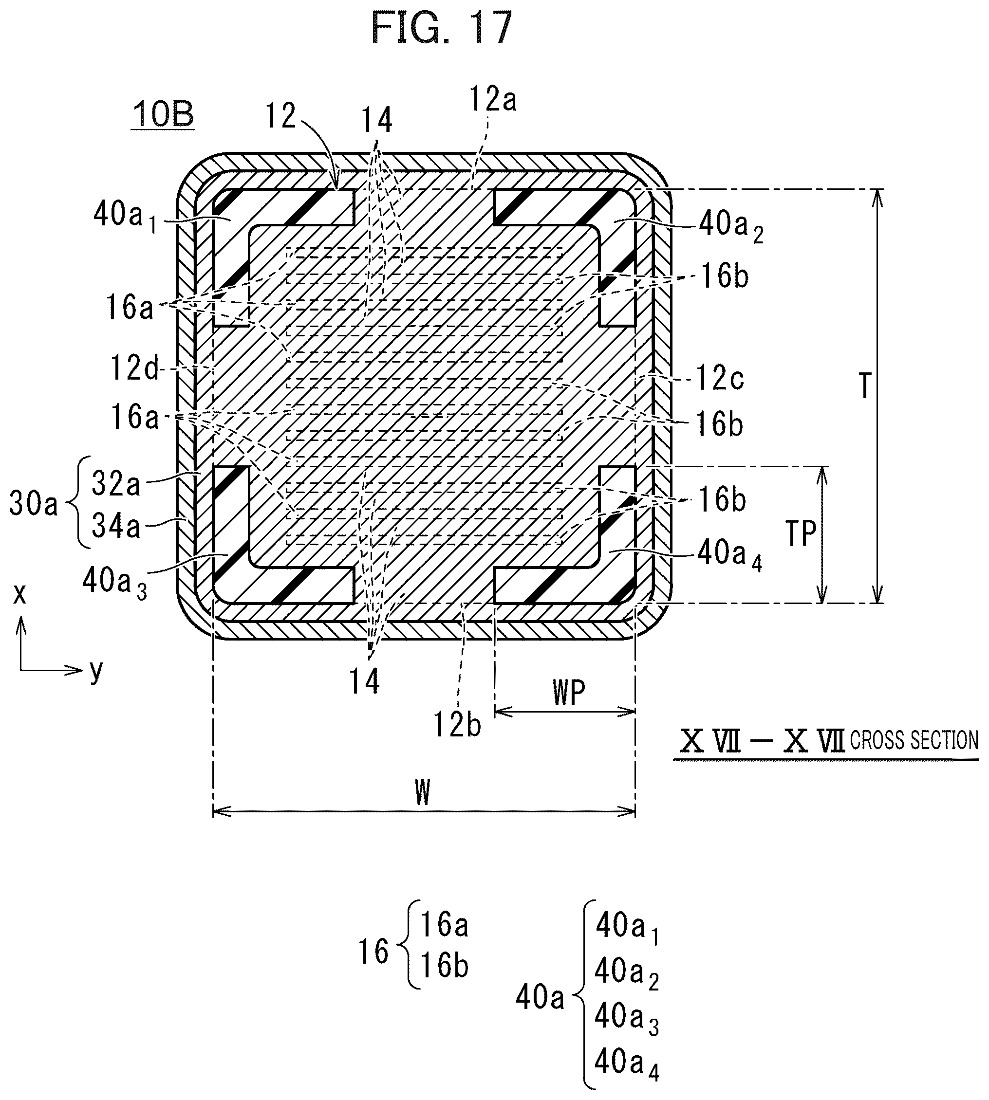 Patent US12308176 Figure 19 – Multilayer ceramic capacitor