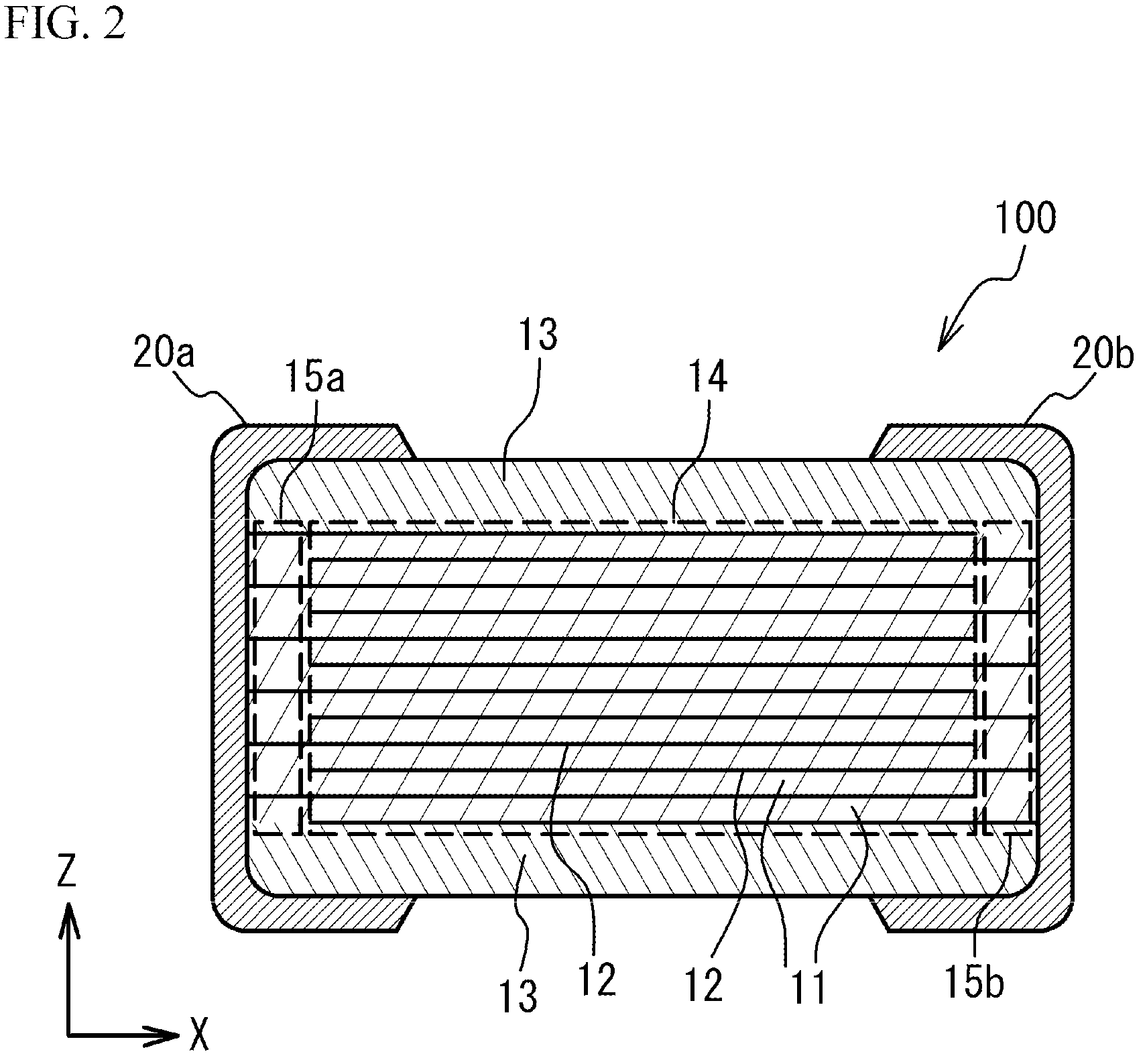 Patent US12308177 Figure 2 – Ceramic electronic device and manufacturing method of the same
