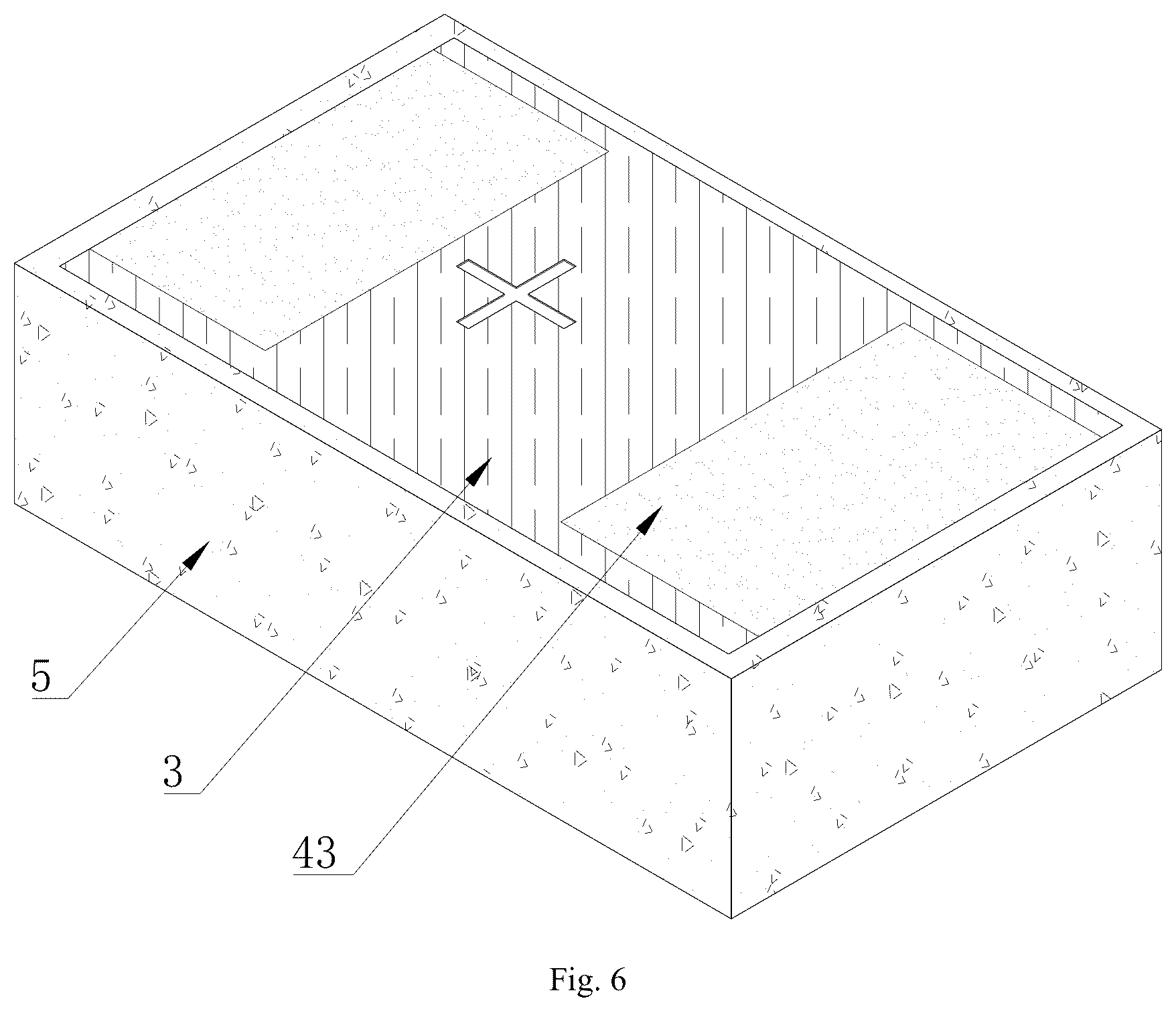 Patent US12308182 Figure 6 – Core package, double-substrate multilayer solid aluminum electrolytic capacitor and method for preparing same