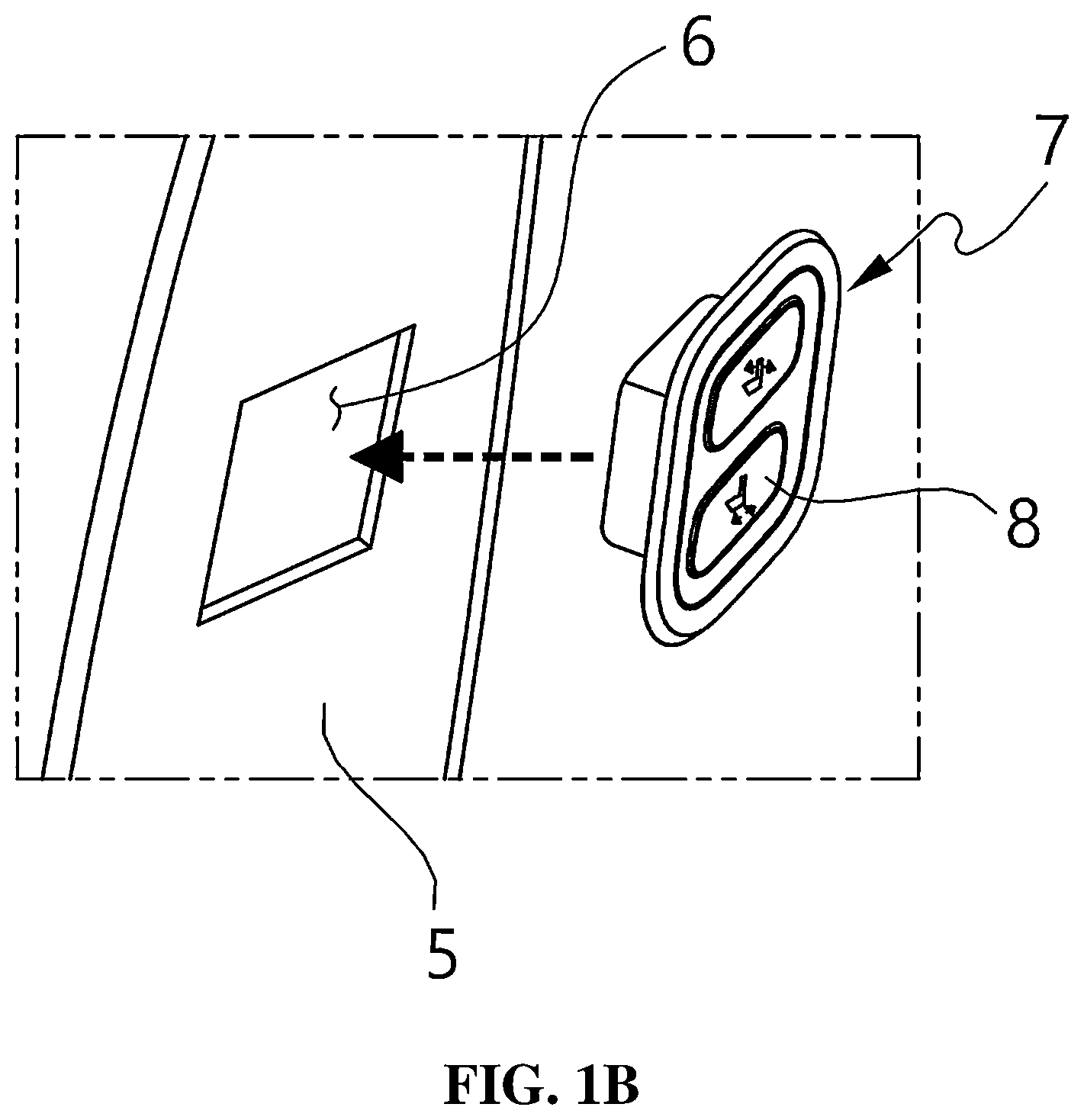 Patent US12308184 Figure 2 – In-vehicle operation button installation structure