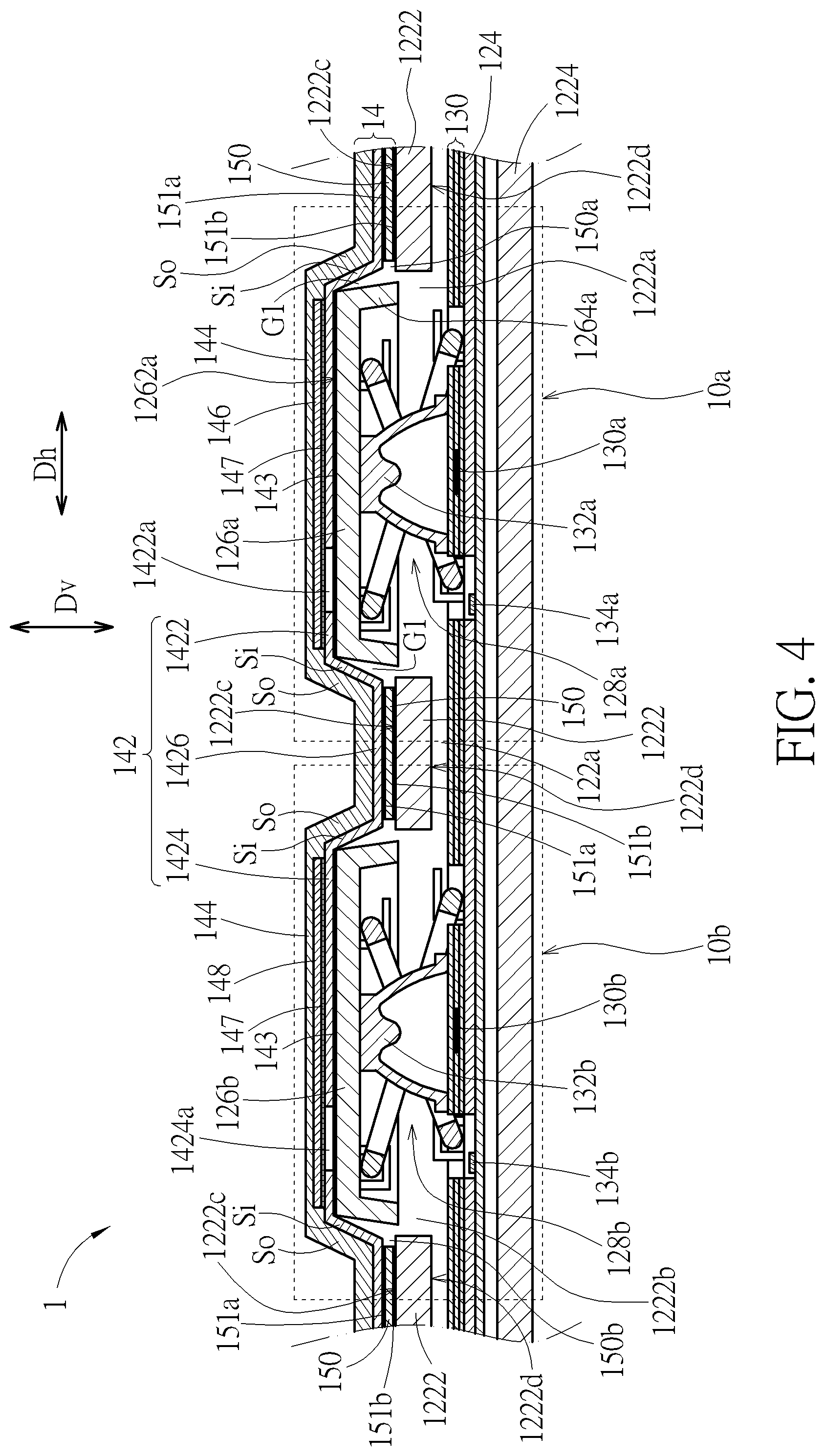 Patent US12308185 Figure 4 – Keyswitch structure and keyboard therewith