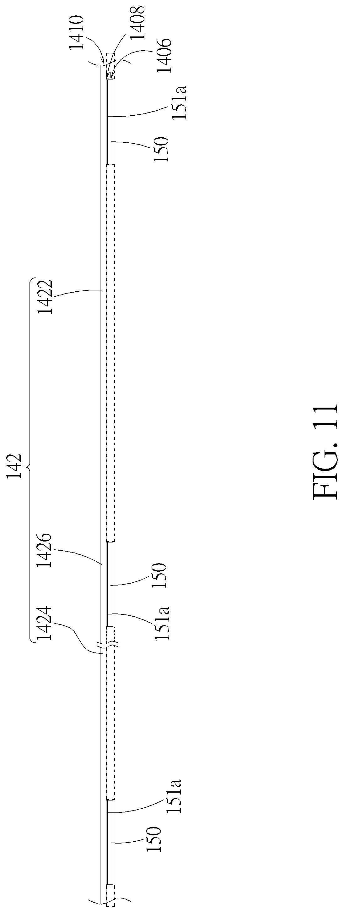Patent US12308185 Figure 11 – Keyswitch structure and keyboard therewith