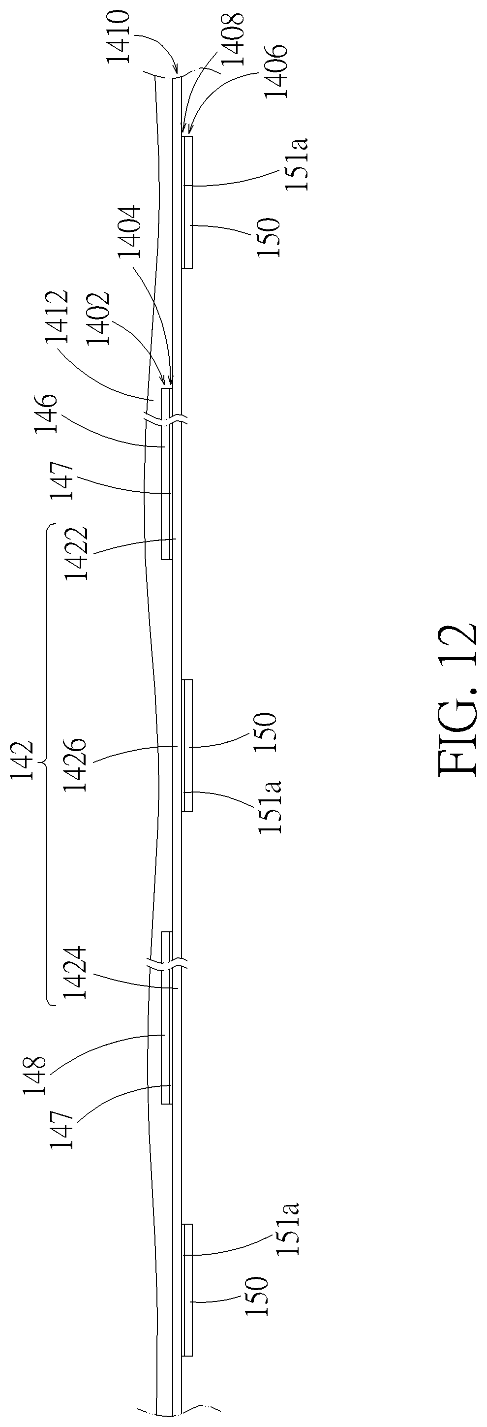 Patent US12308185 Figure 12 – Keyswitch structure and keyboard therewith