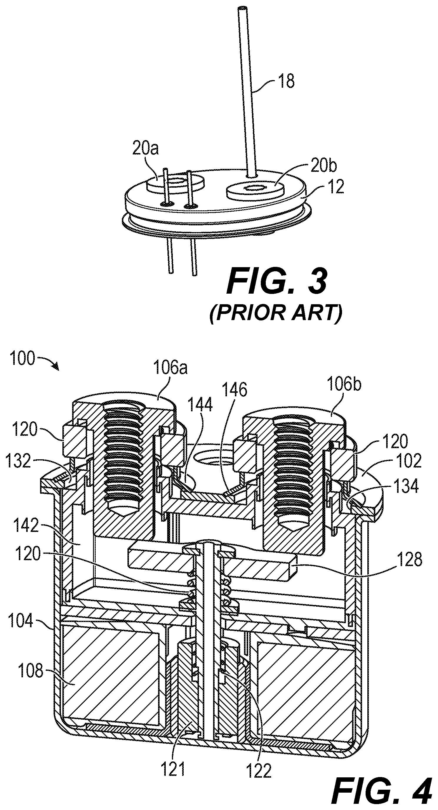 Patent US12308189 Figure 2 – Switching device with ceramic/glass eyelets