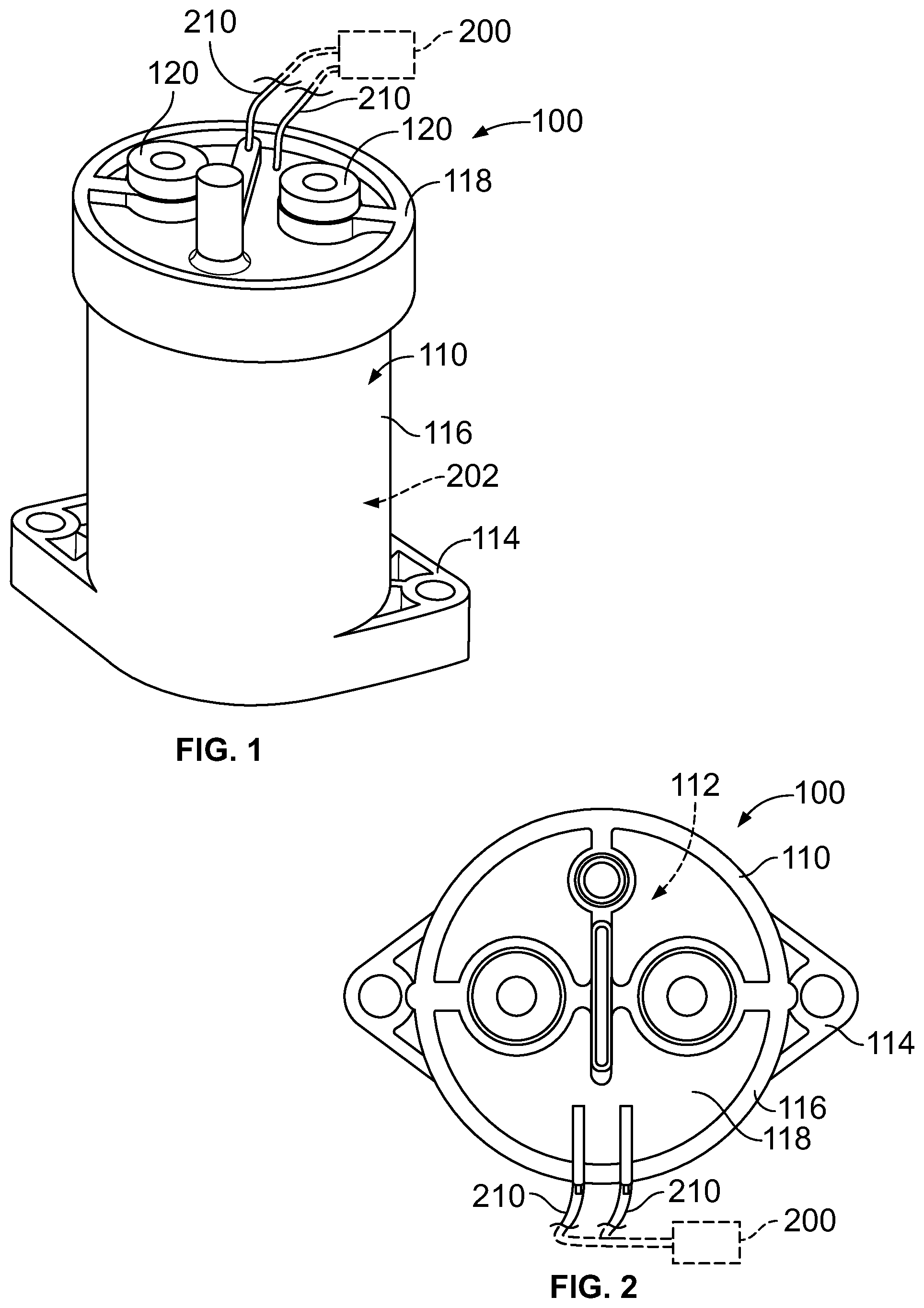 Patent US12308190 Figure 1 – Contactor with multi-gap actuator