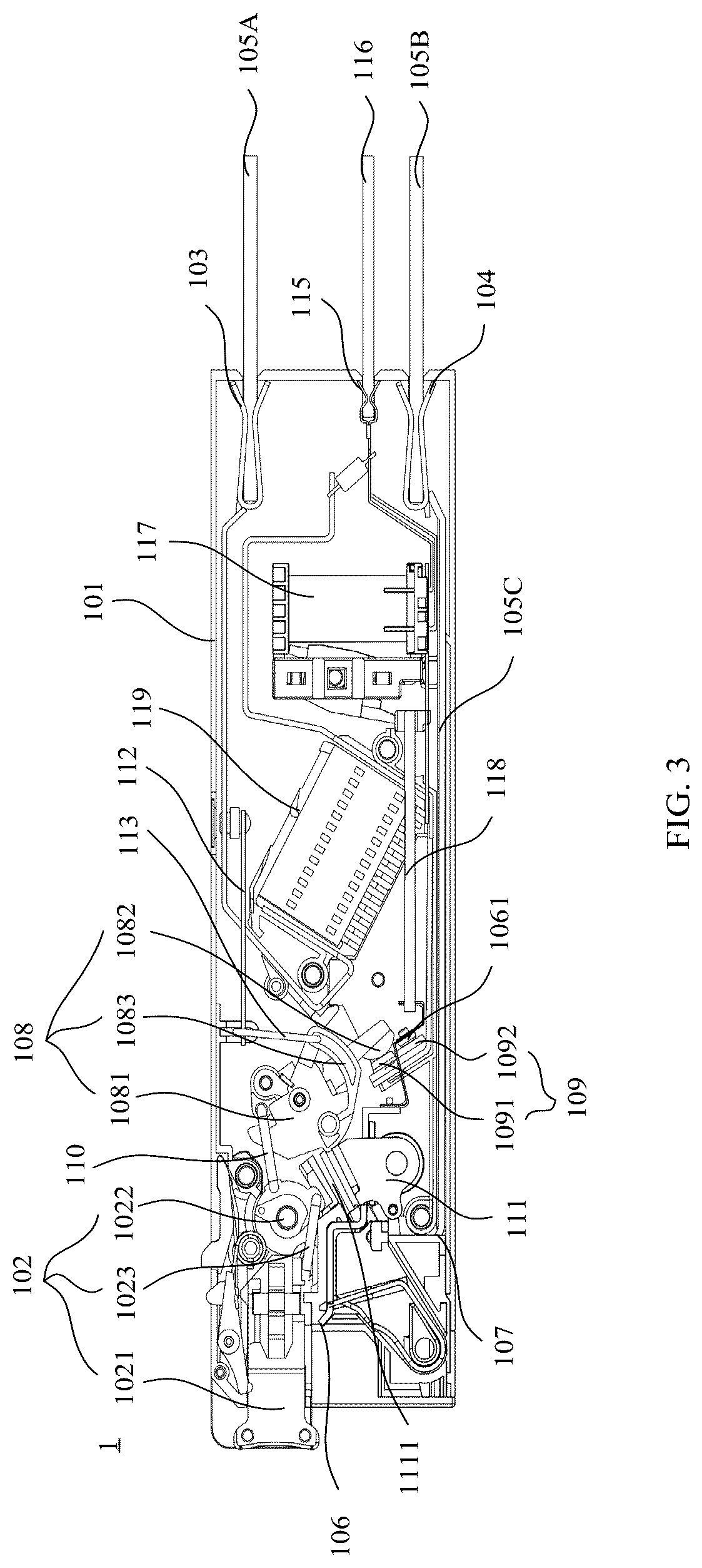 Patent US12308191 Figure 3 – Circuit breaker and power distribution box