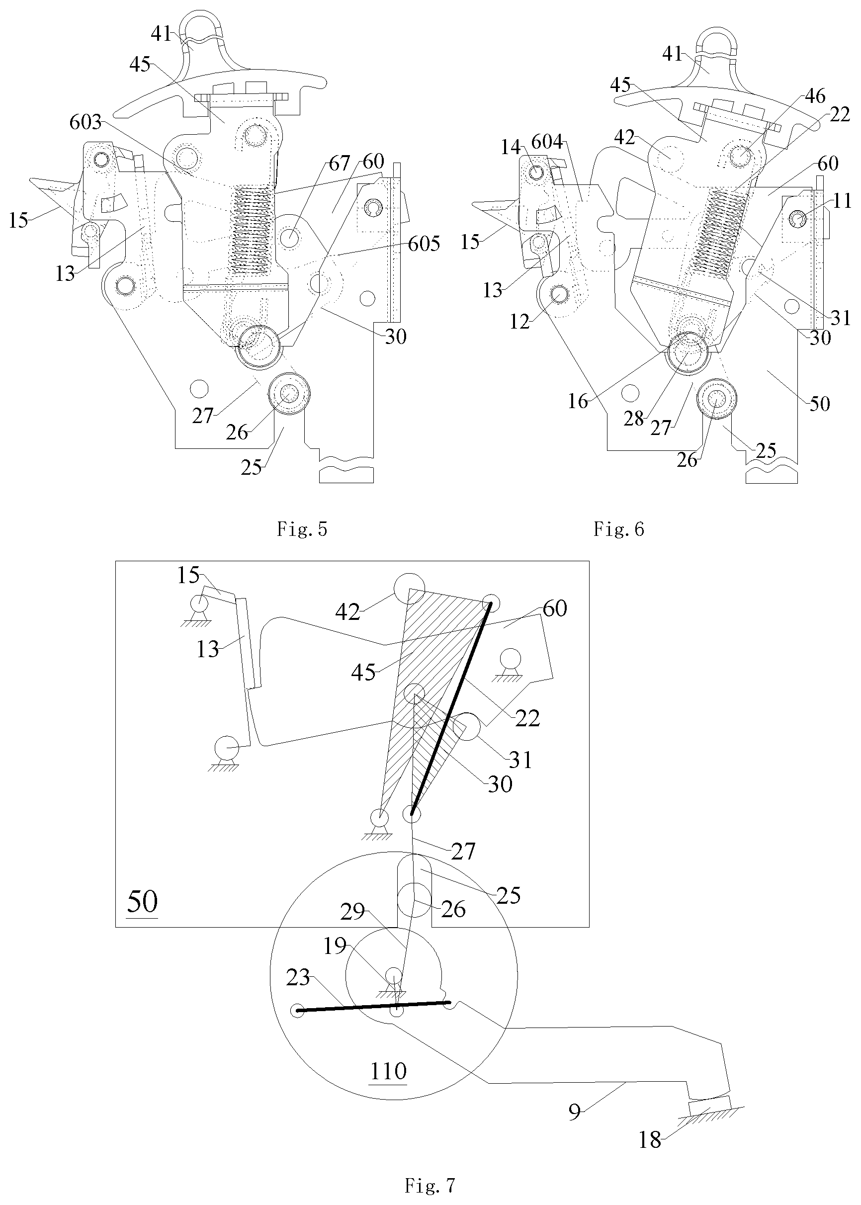 Patent US12308192 Figure 3 – Quick tripping device and circuit breaker